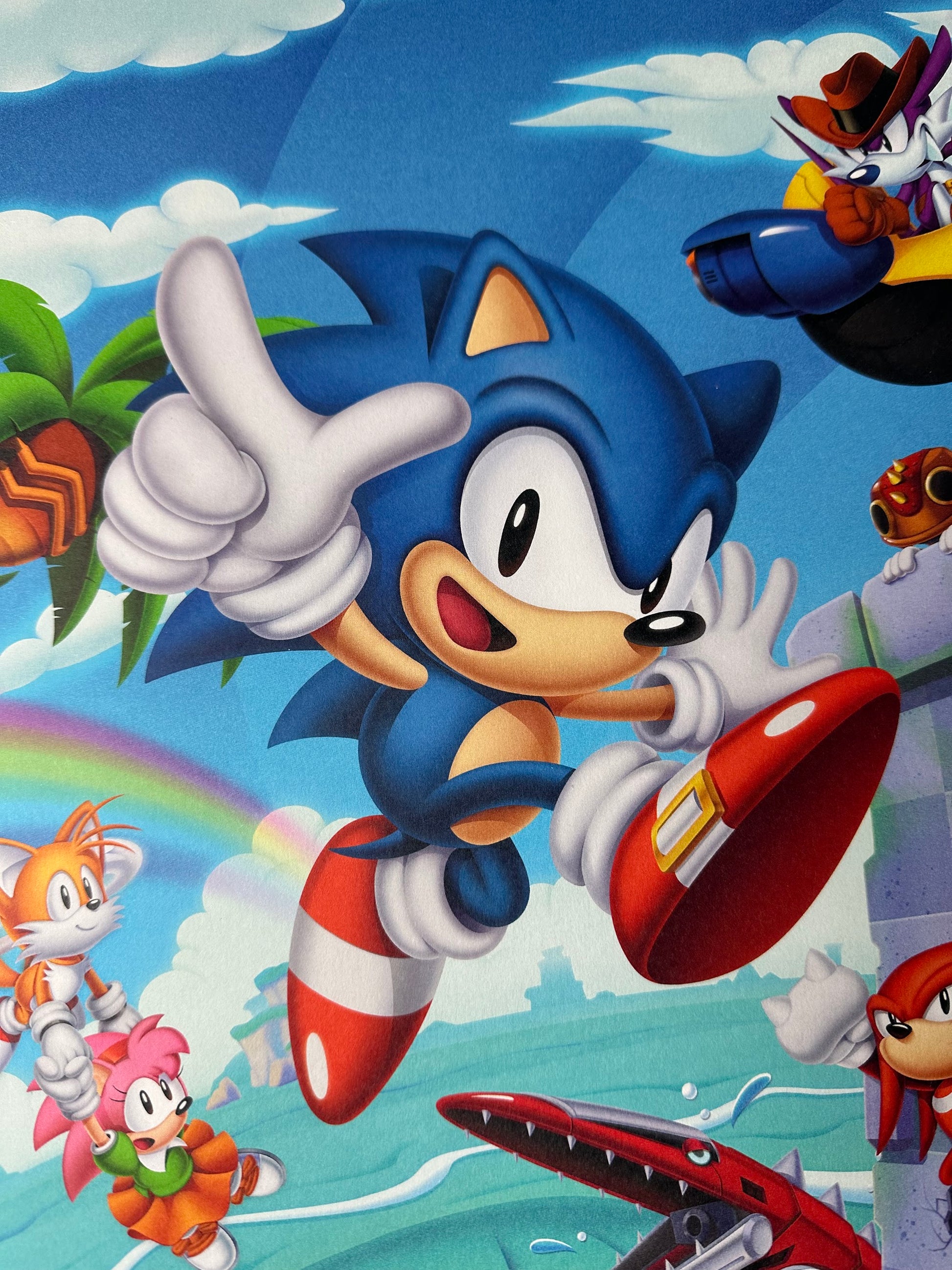 Mark Hughes – Sonic Superstars, 16 x 24 in, art print, image 2
