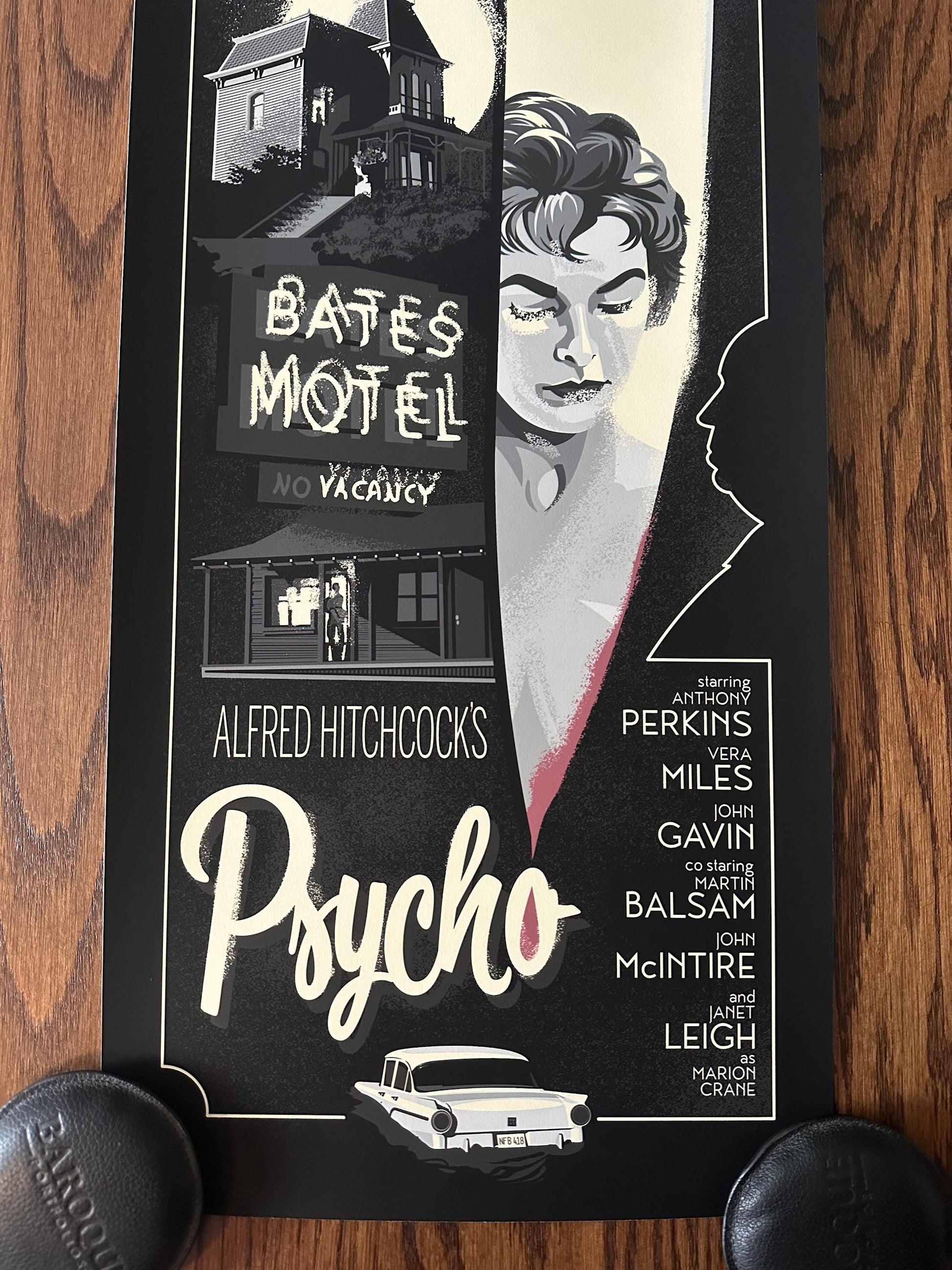 Danny Haas – Psycho, 12 x 36 in, art print, image 4