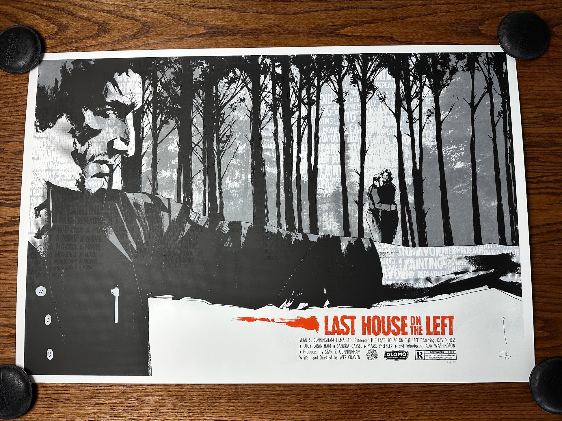 Jock – The Last House on the Left, 36 x 24 in, poster