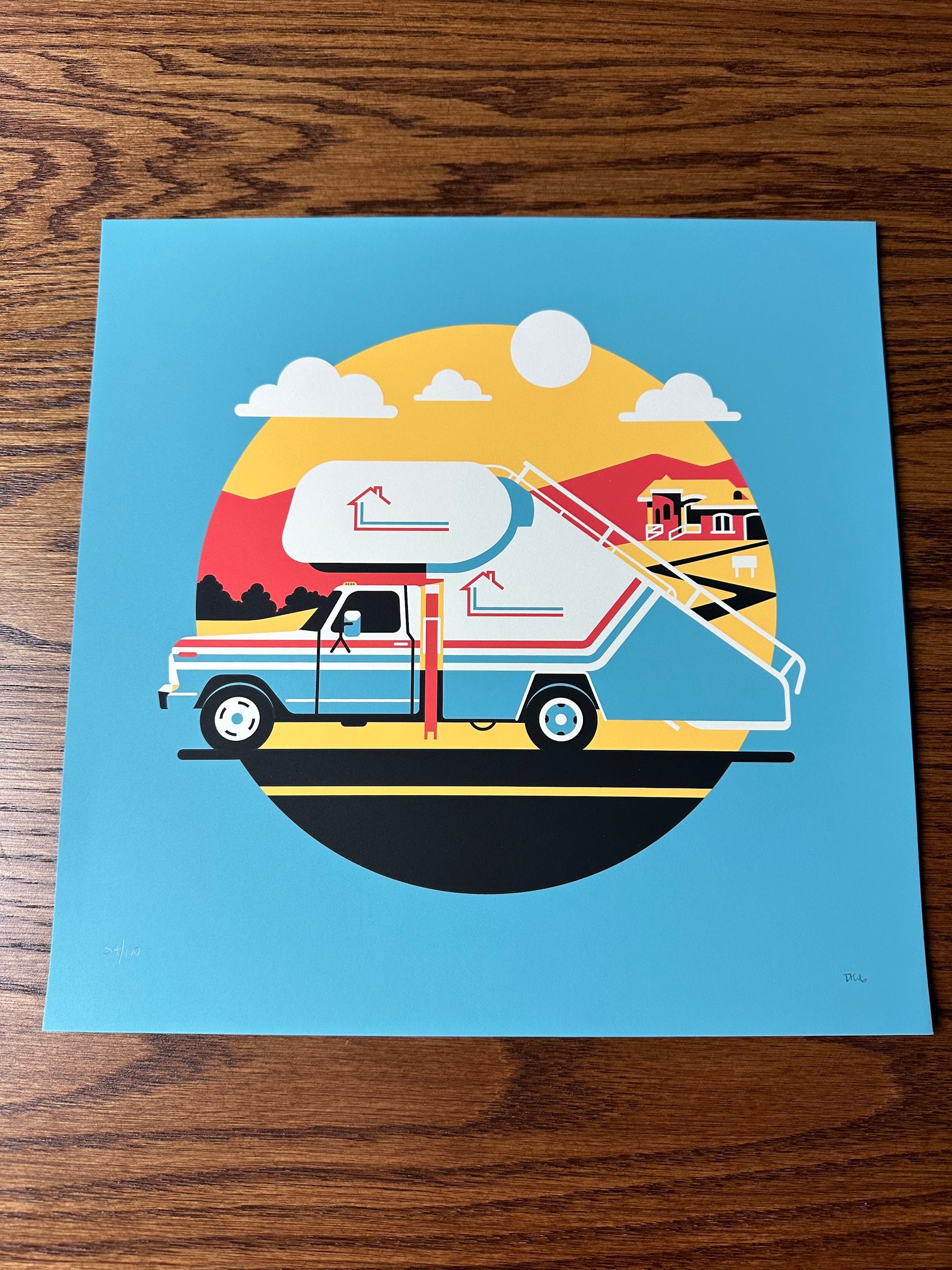 DKNG – Arrested Development RV, 12 x 12 in, art print, image 5
