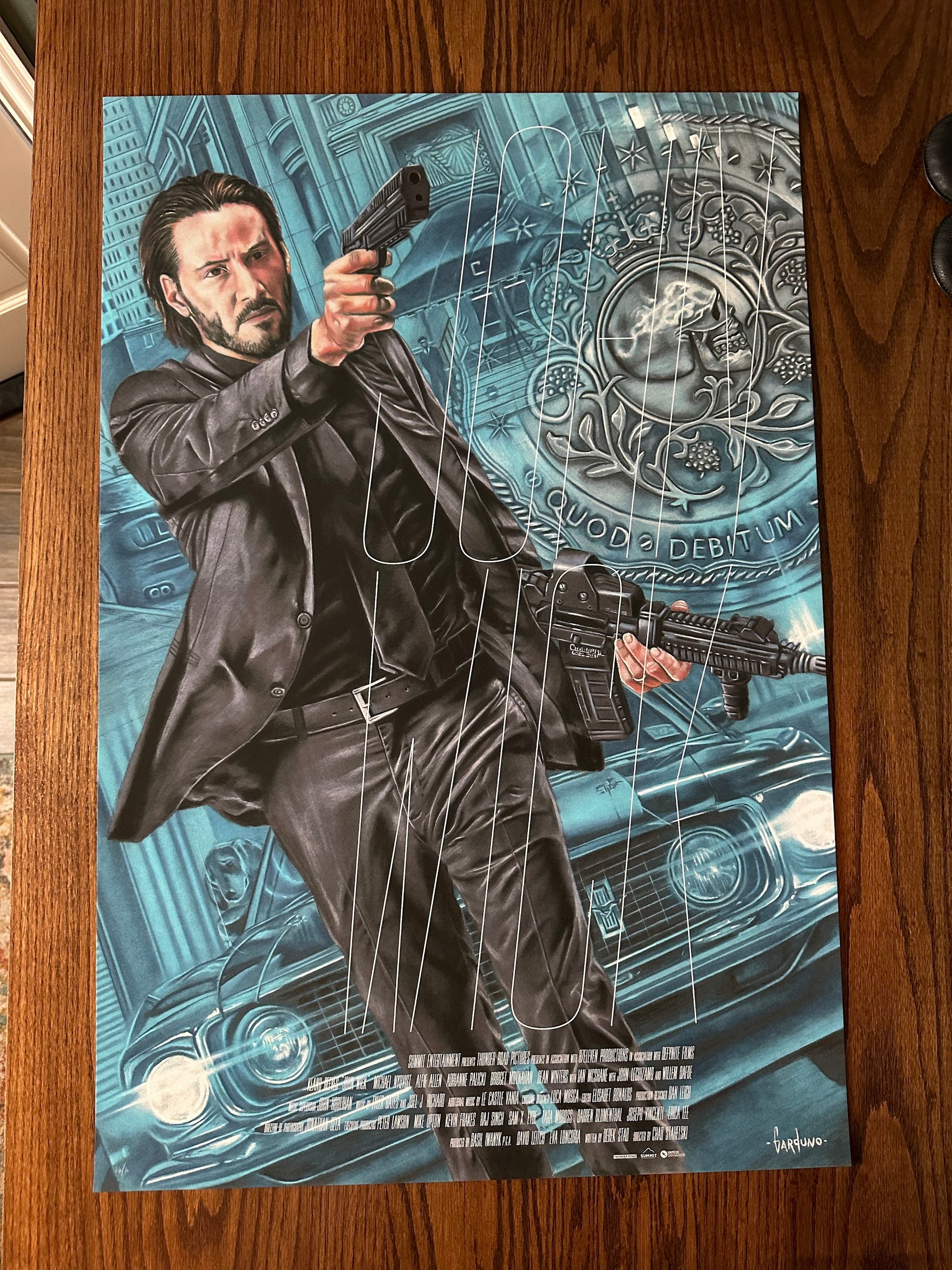 Victor Garduno – John Wick, 24 x 36 in, poster