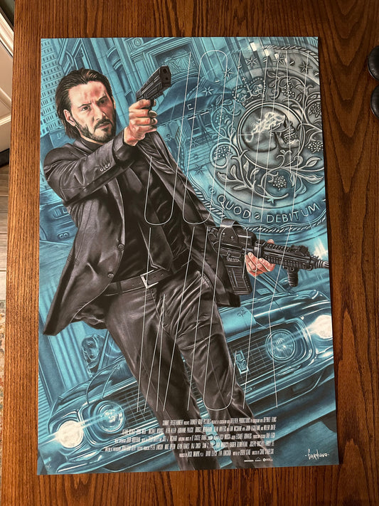 Victor Garduno – John Wick, 24 x 36 in, poster