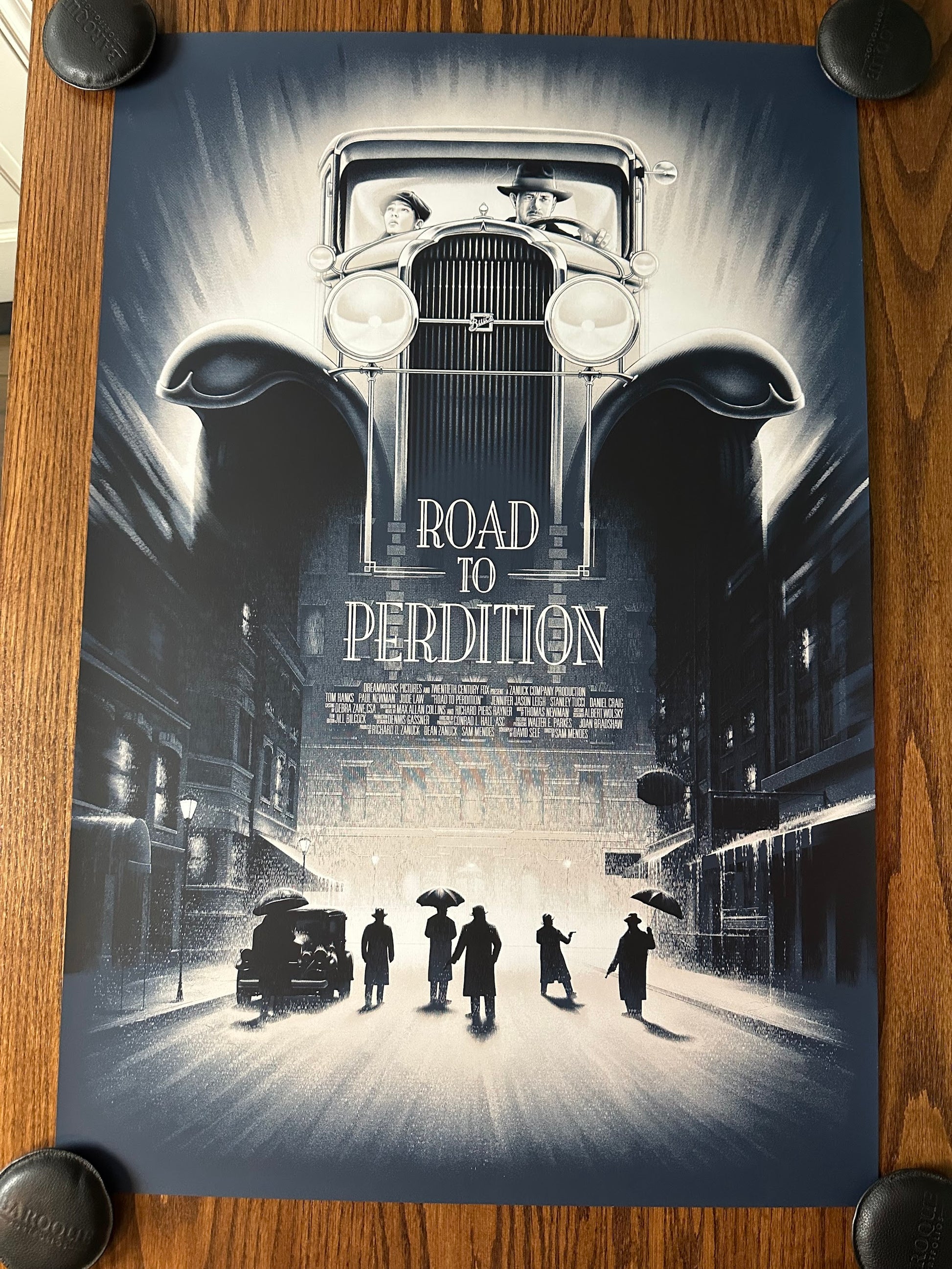 Daniel Castro Maia – Road to Perdition, 24 x 36 in, poster