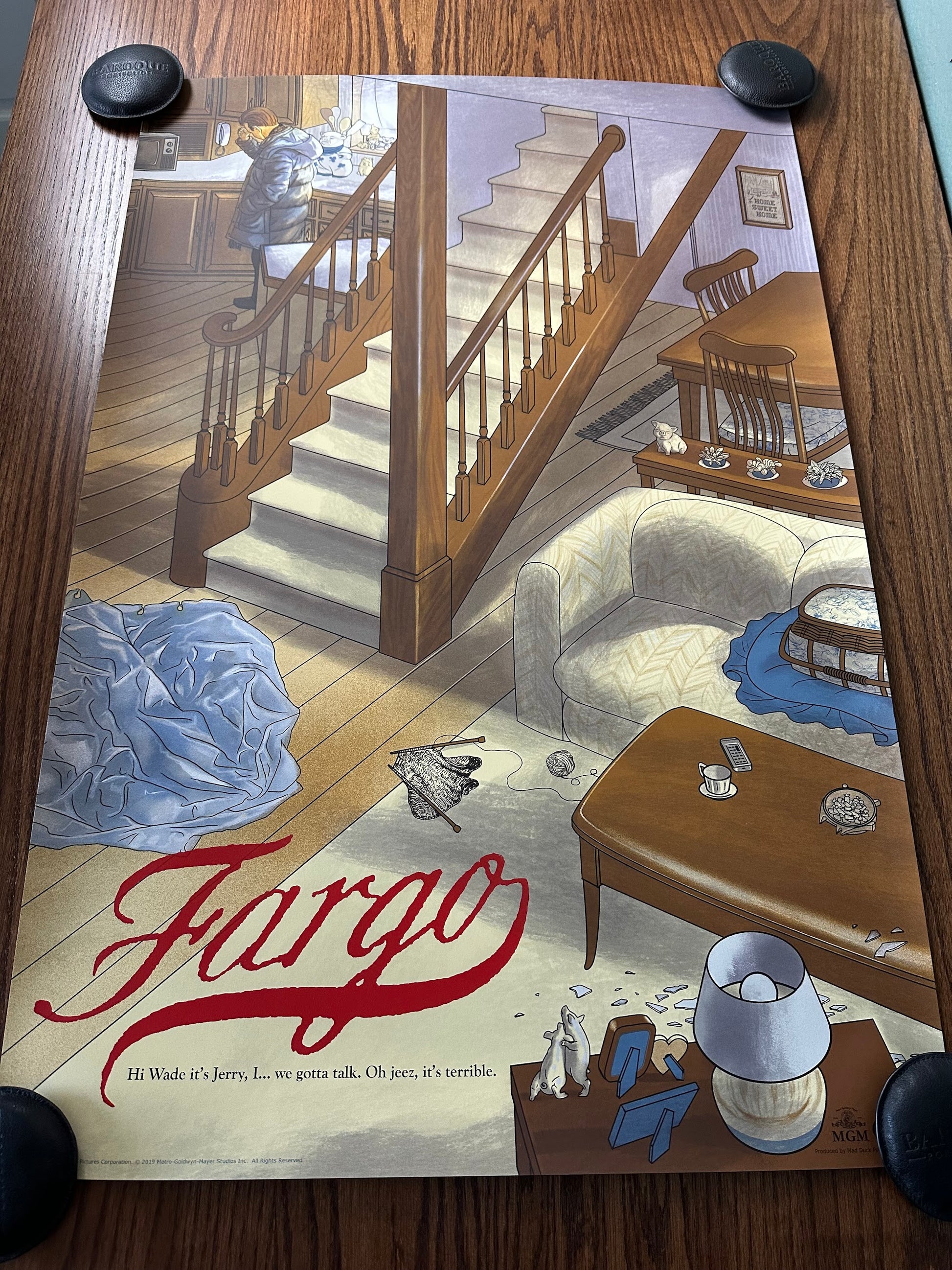 Jonathan Burton – Fargo, 24 x 36 in, poster