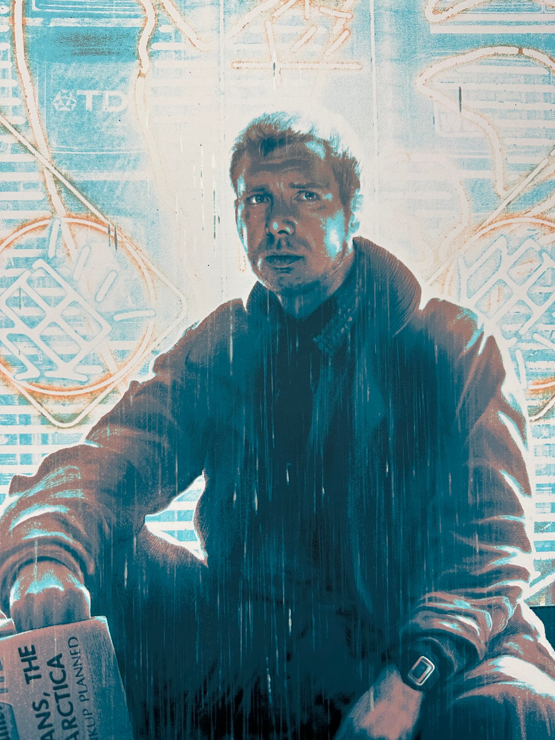 Kevin Wilson – Blade Runner, 24 x 36 in, poster, image 2