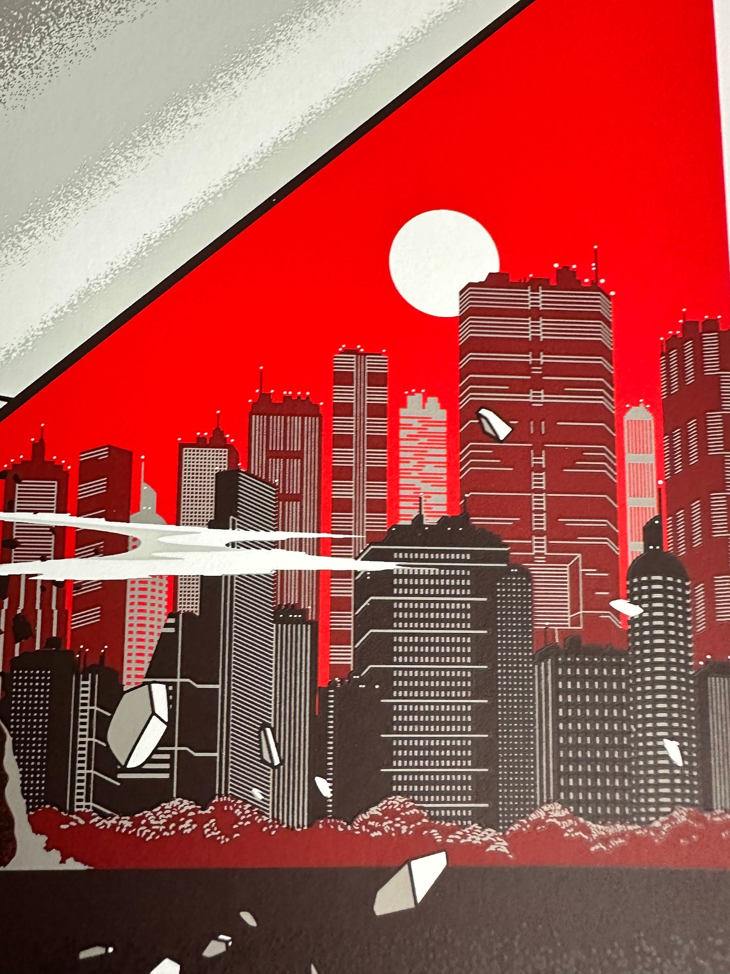 Guillaume Morellec – Akira "Kung-Fu Theater", 18 x 24 in, art print, image 5
