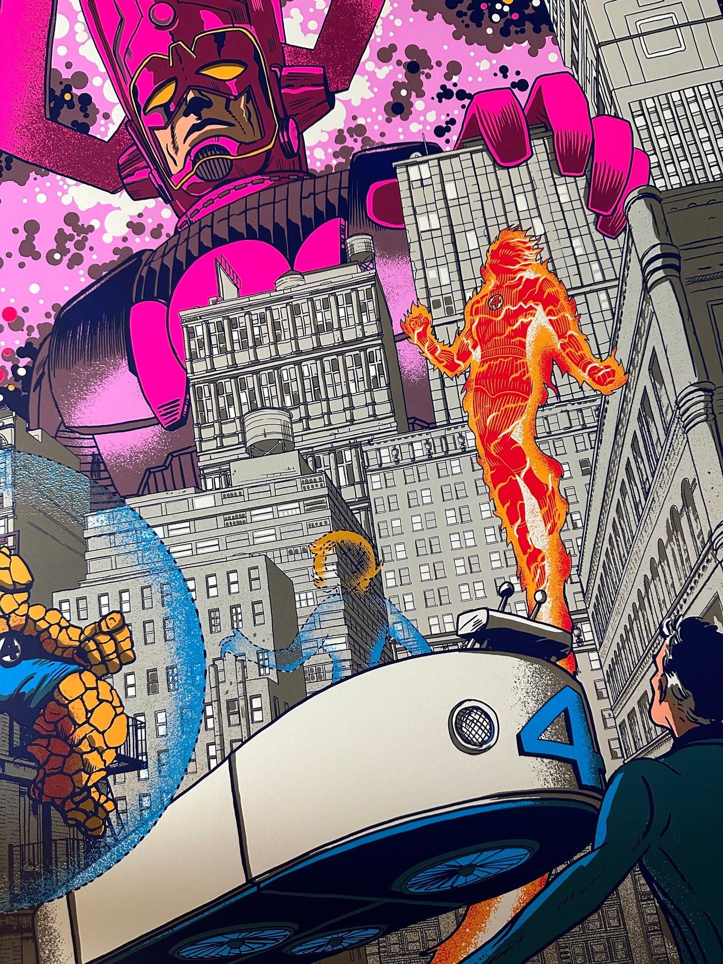 Raid71 – Fantastic Four, 24 x 36 in, poster, image 3