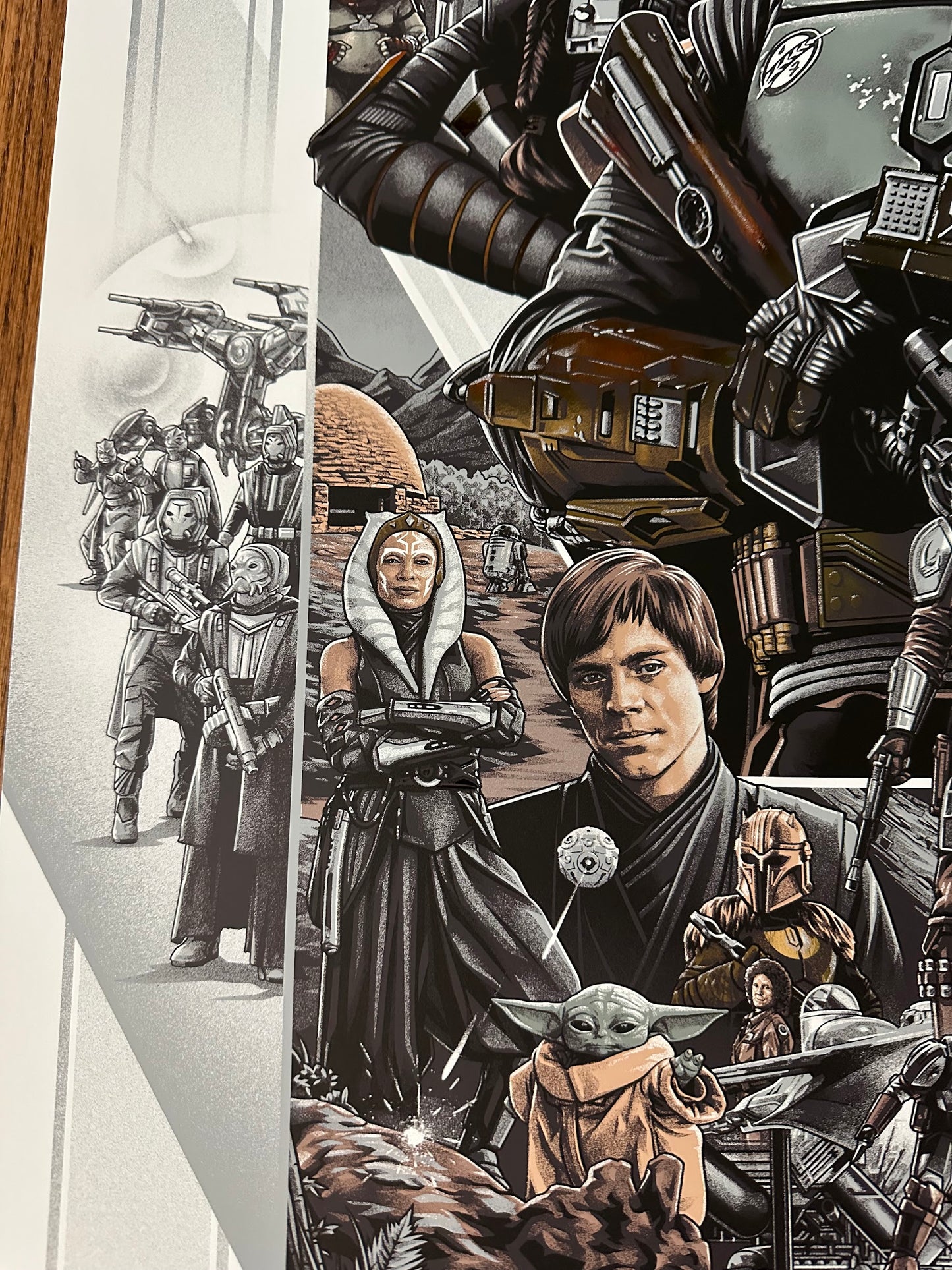 Amien Juugo – The Book of Boba Fett Variant, 24 x 36 in, poster, image 5