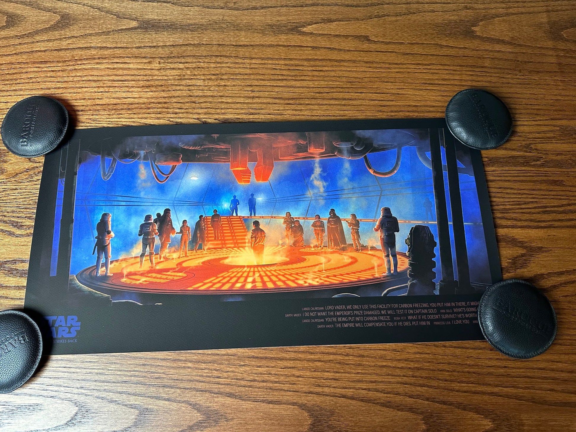 Kevin Wilson – Star Wars Empire Strikes Back, 24 x 12 in, art print