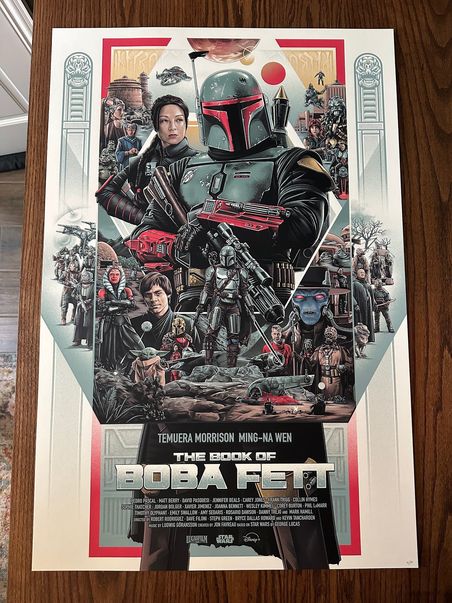 Amien Juugo – The Book of Boba Fett, 24 x 36 in, poster