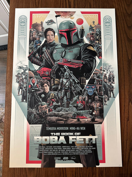 Amien Juugo – The Book of Boba Fett, 24 x 36 in, poster