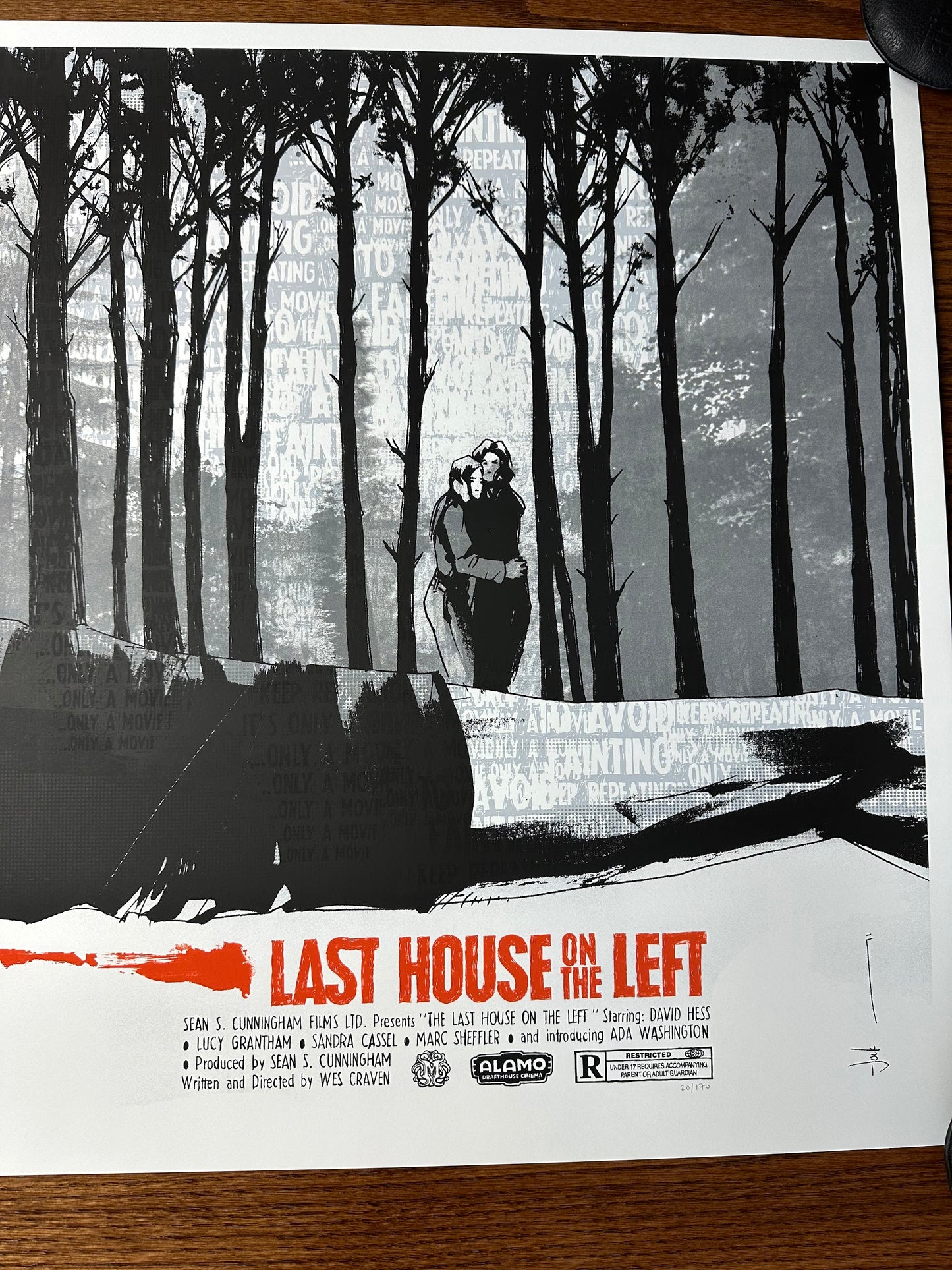 Jock – The Last House on the Left, 36 x 24 in, poster, image 4