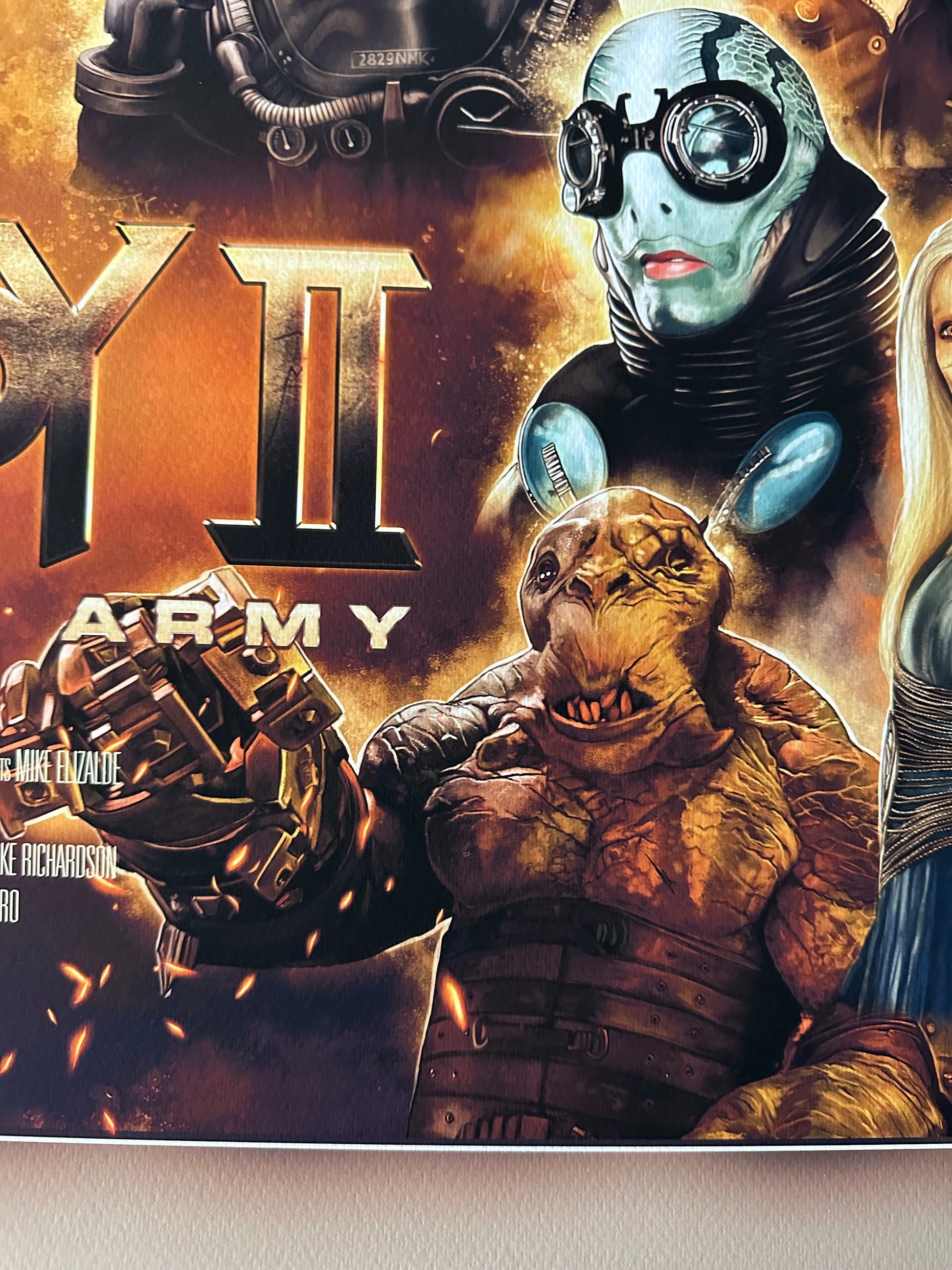 Rich Davies – Hellboy 2 The Golden Army, 24 x 36 in, poster, image 6