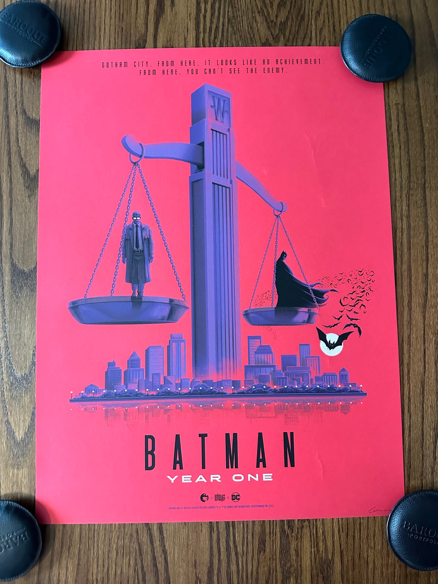 Patrick Connan – Batman Year One Variant, 18 x 24 in, art print