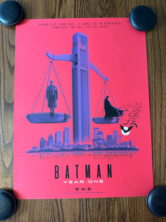 Patrick Connan – Batman Year One Variant, 18 x 24 in, art print