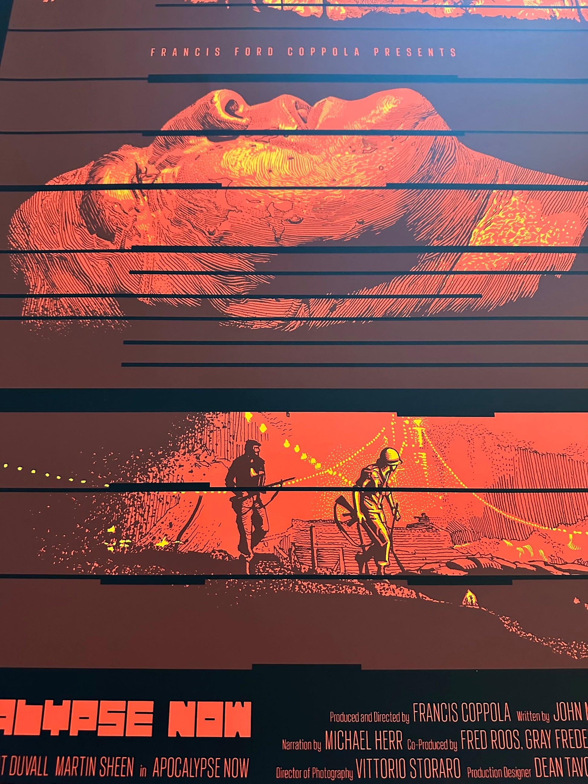 Alberto Russo – Apocalypse Now, 24 x 36 in, poster, image 3