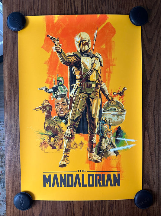 Paul Mann – The Mandalorian Variant, 24 x 36 in, poster