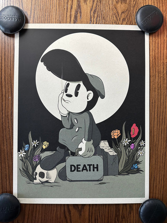 Ezra Brown – Death, 18 x 24 in, art print