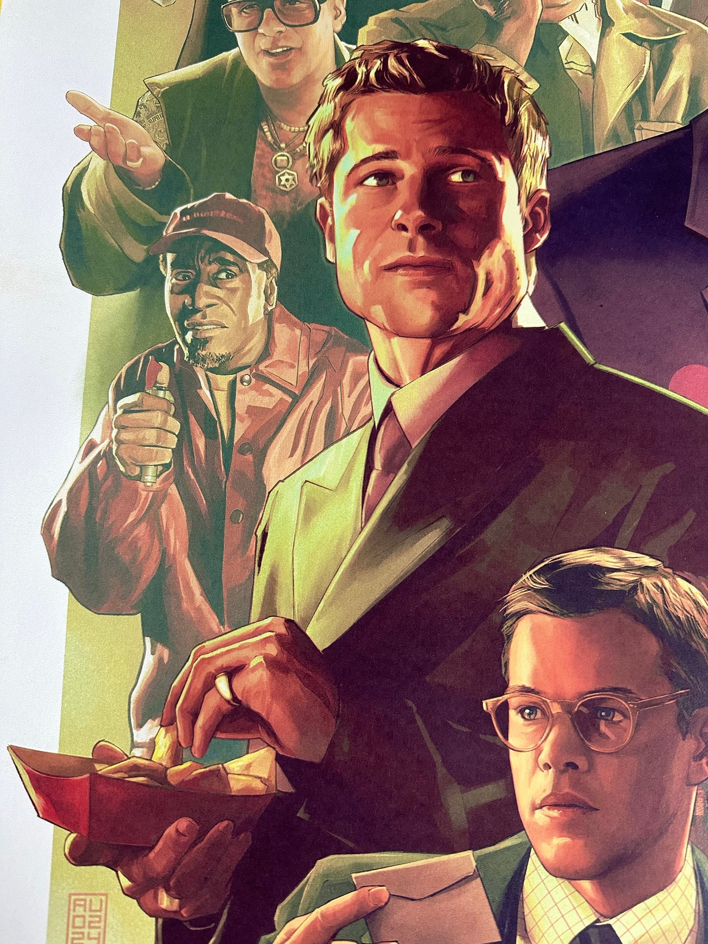 Aurelio Lorenzo – Oceans 11, 24 x 36 in, poster, image 5