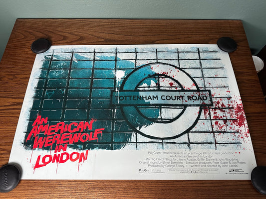 Heather Vaughan – An American Werewolf in London, 36 x 24 in, poster