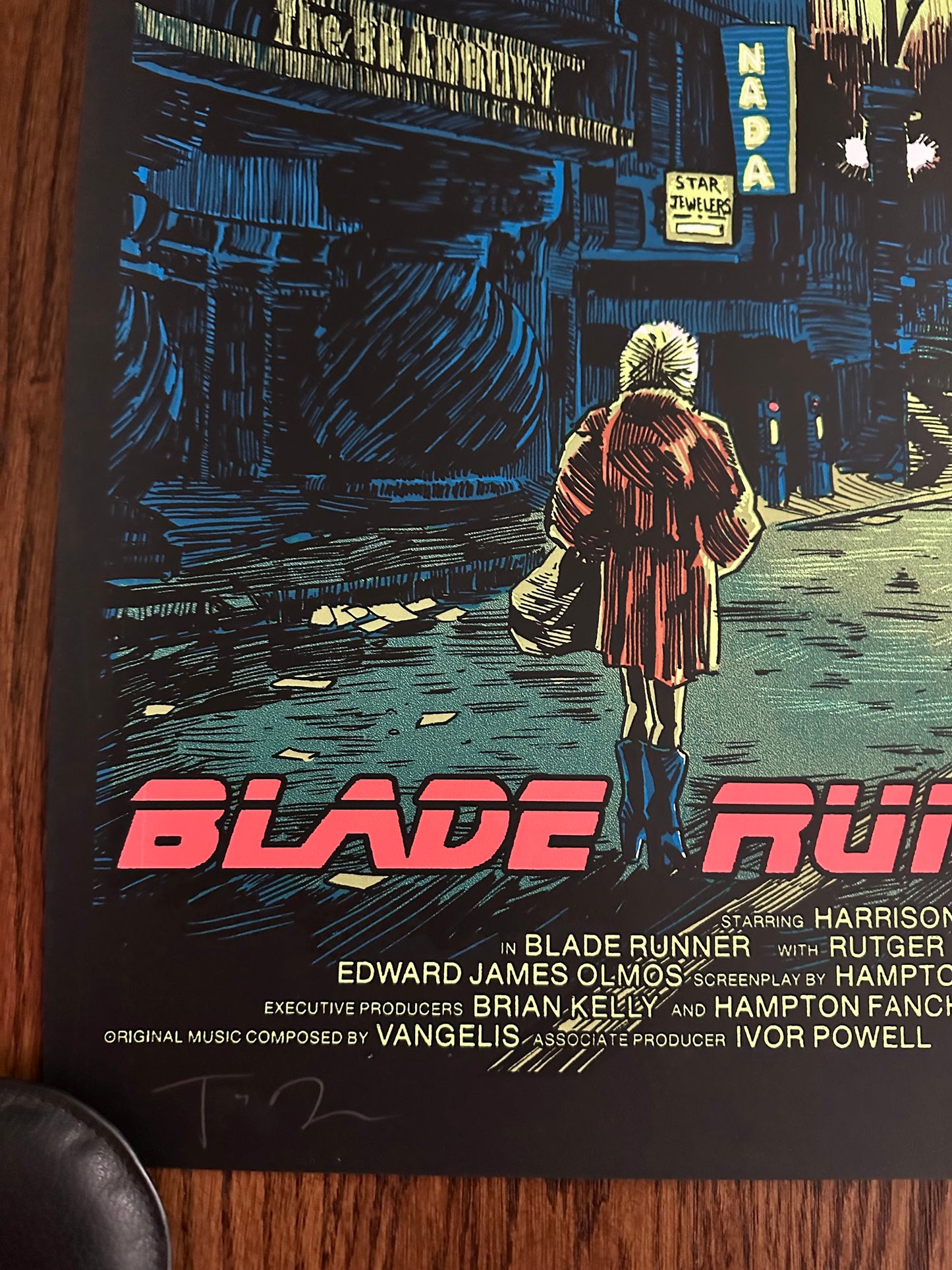 Tim Doyle – Blade Runner Credits Variant, 18 x 24 in, art print, image 4