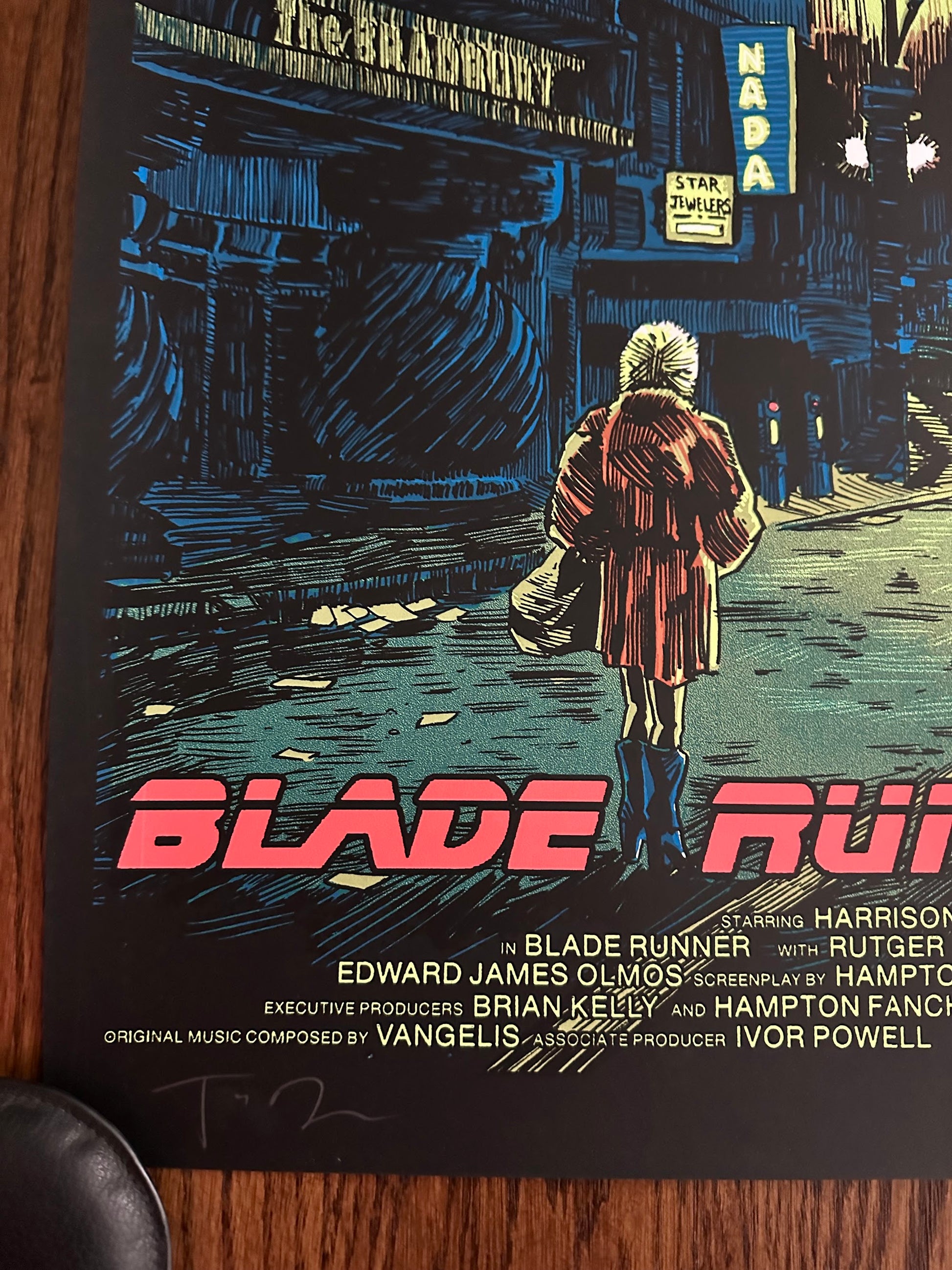 Tim Doyle – Blade Runner Credits Variant, 18 x 24 in, art print, image 4
