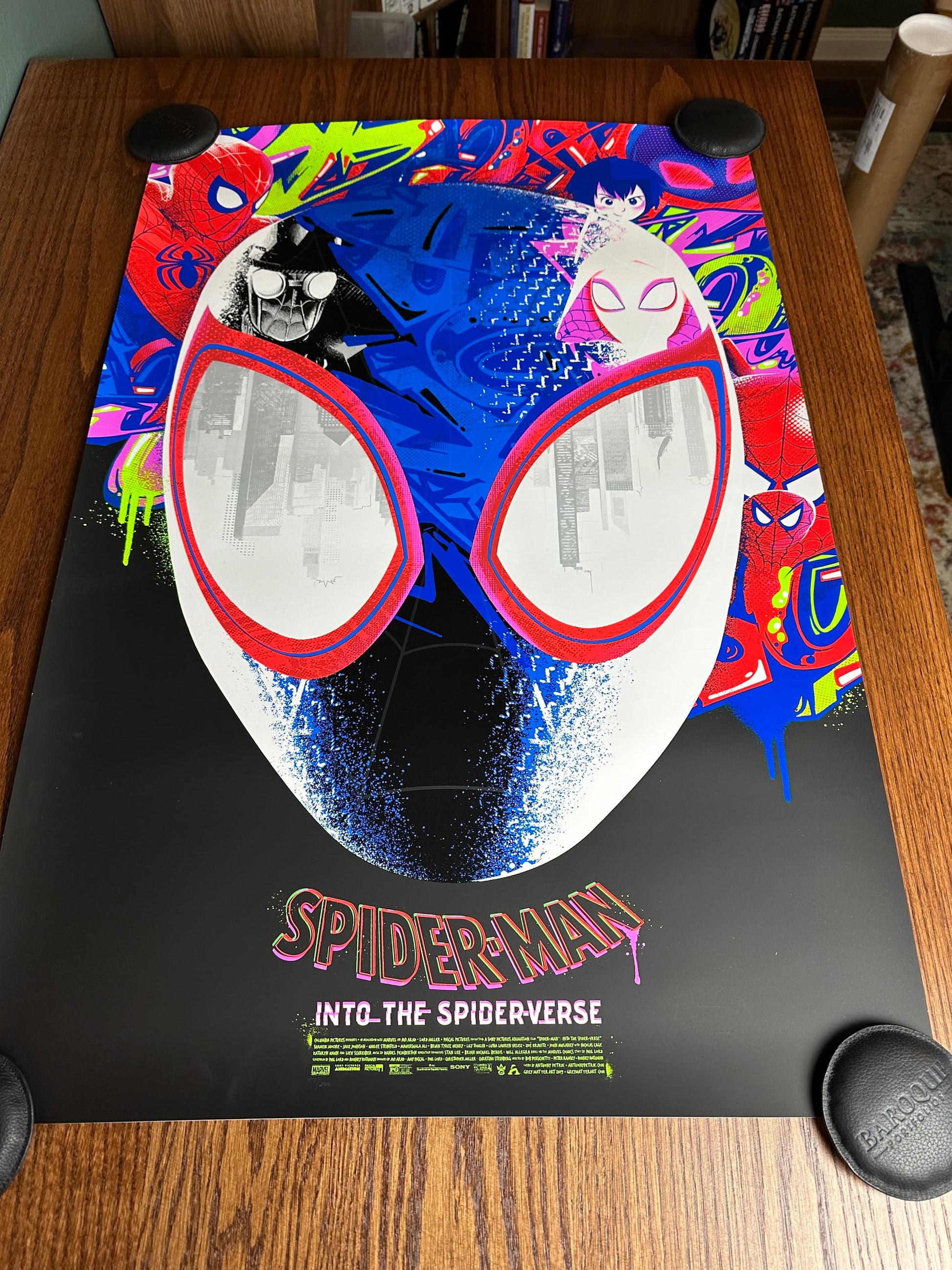 Anthony Petrie – Spider-Man Into the Spider-verse, 24 x 36 in, poster