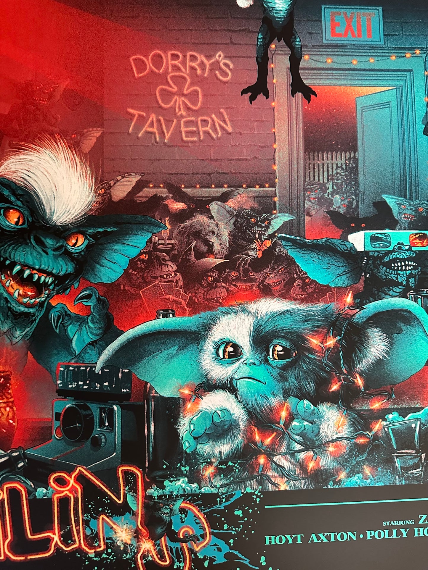 Vance Kelly – Gremlins, 36 x 24 in, poster, image 3