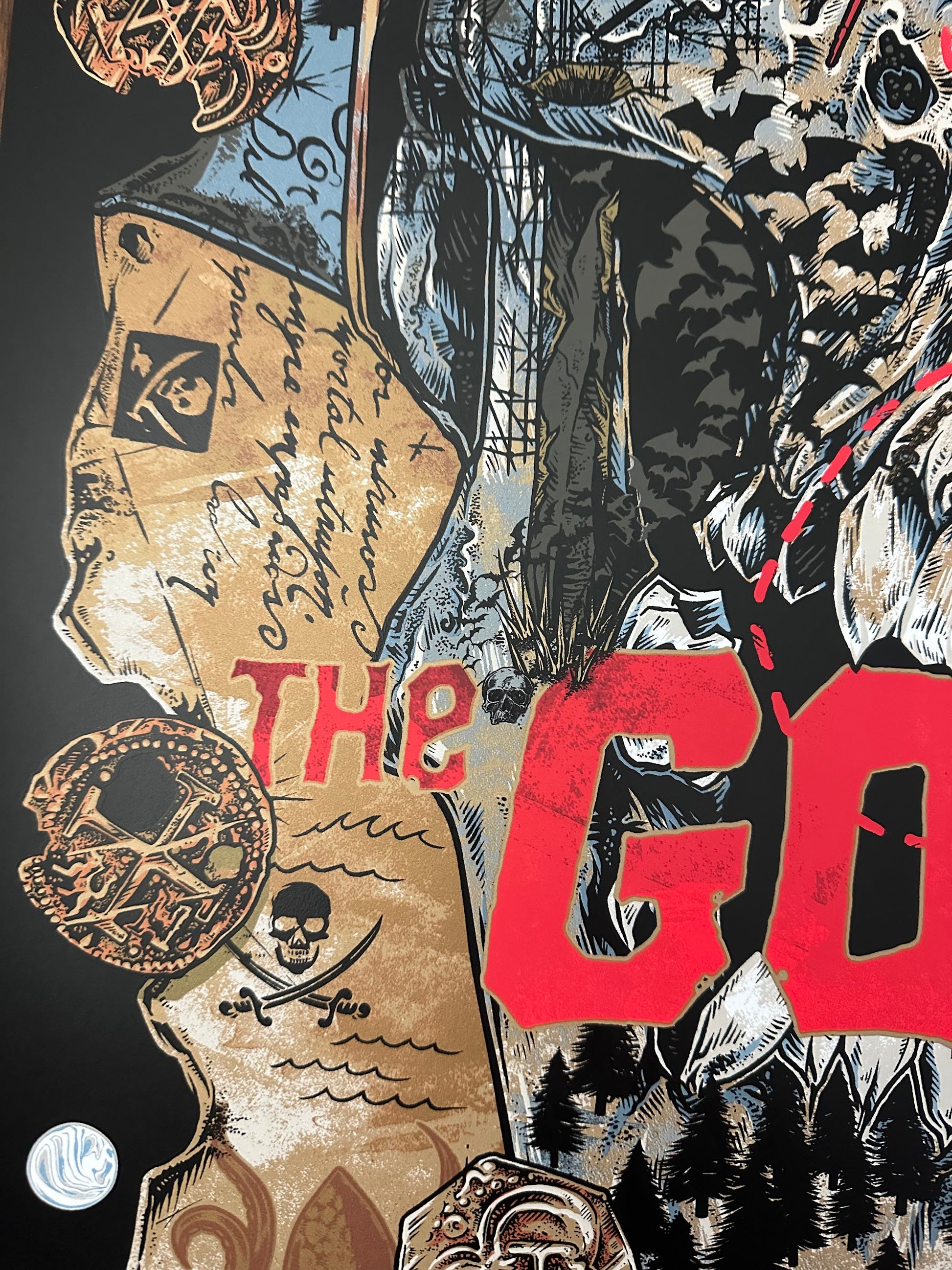 Rhys Cooper – The Goonies Dubloon Metallic Edition, 24 x 36 in, poster, image 5