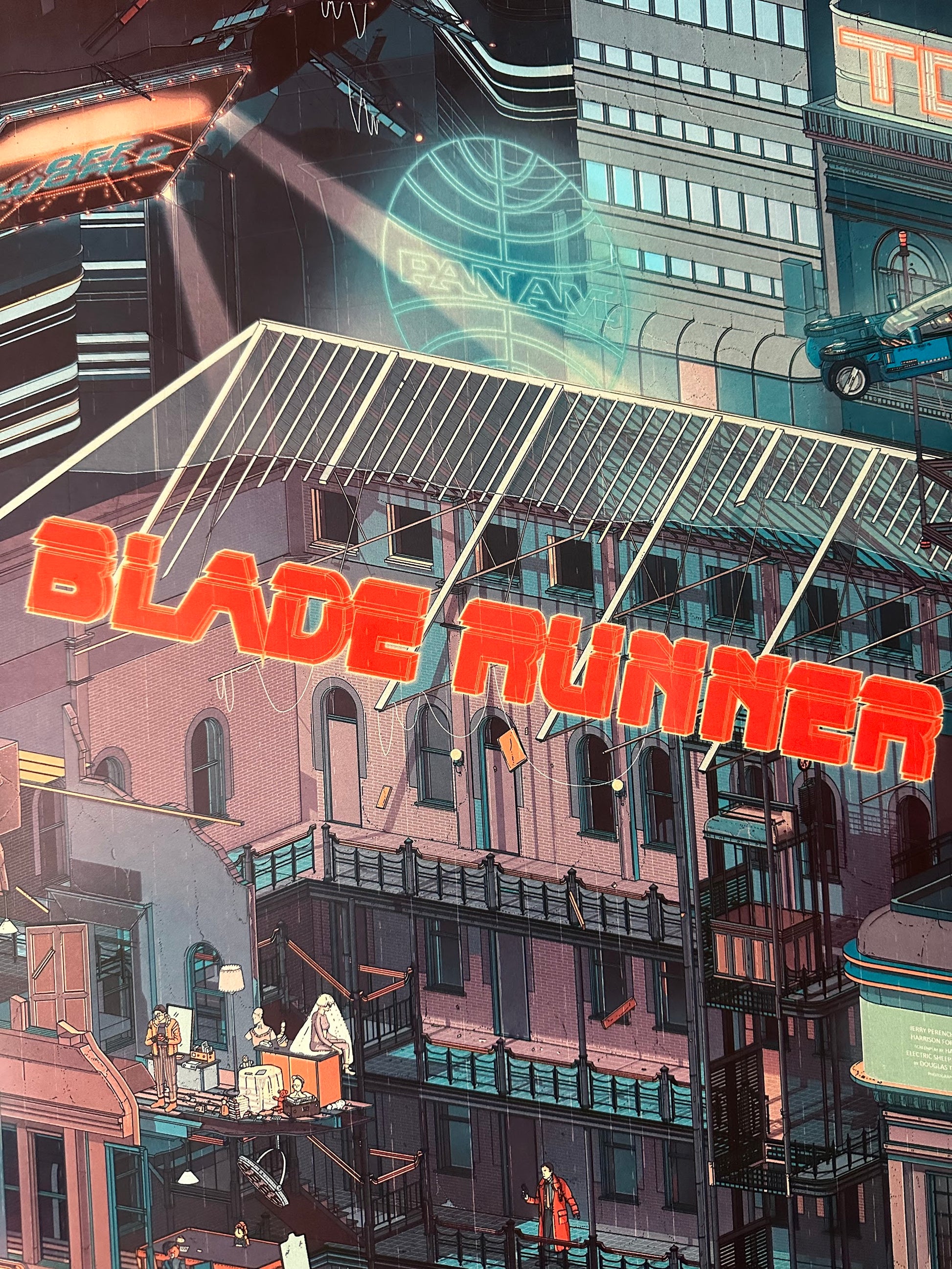 Doug John Miller – Blade Runner, 24 x 36 in, poster, image 2