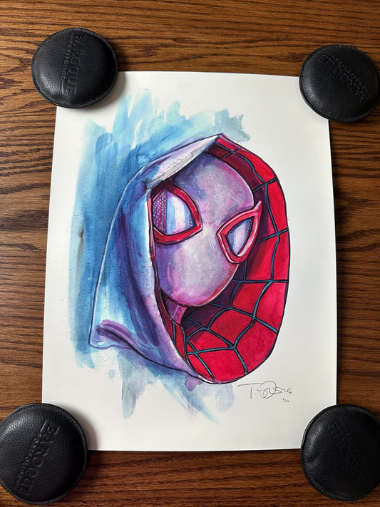 Tim Doyle – Shiny Objects Spider Gwen, 8 x 10 in, art print
