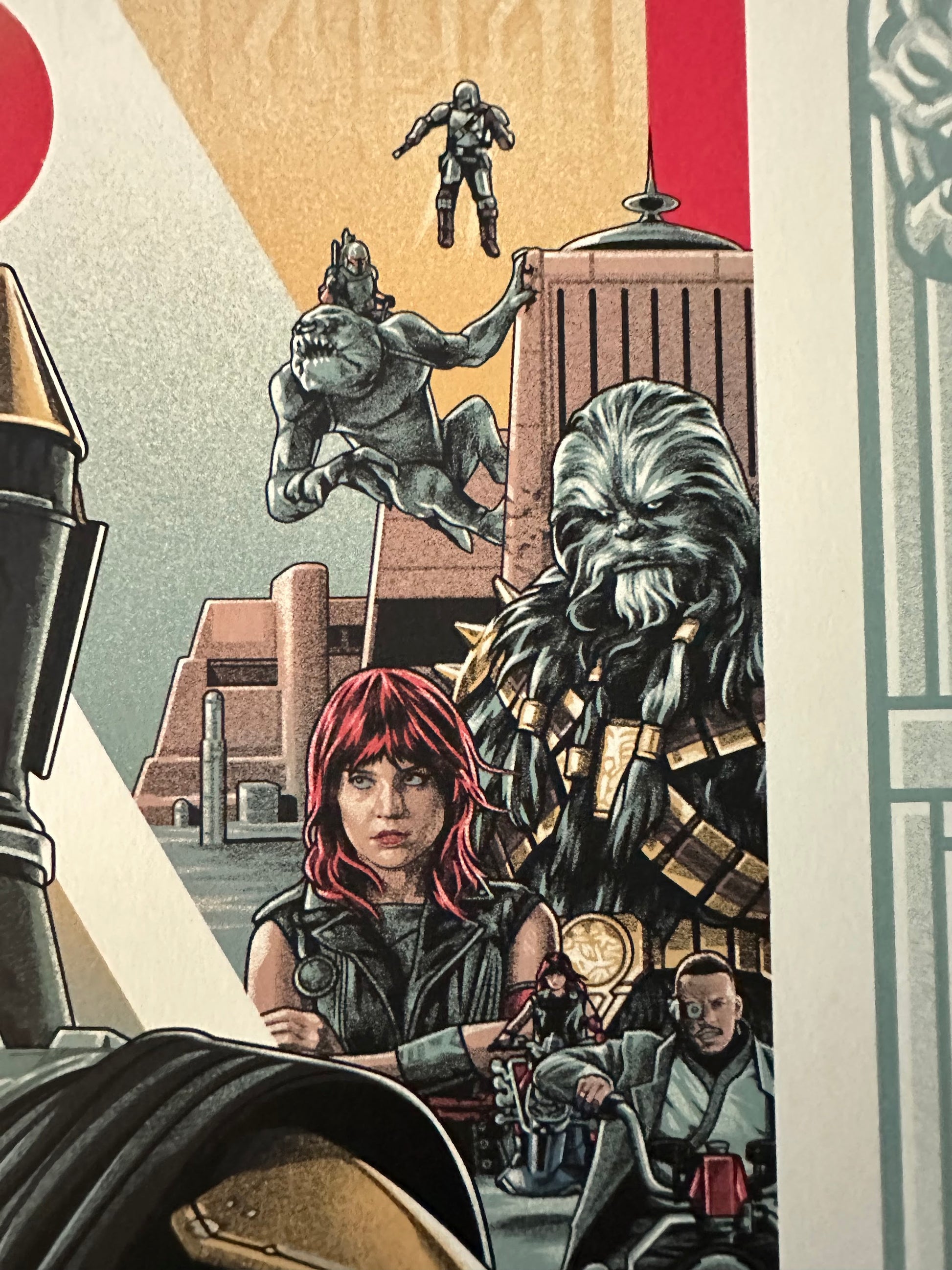 Amien Juugo – The Book of Boba Fett, 24 x 36 in, poster, image 4