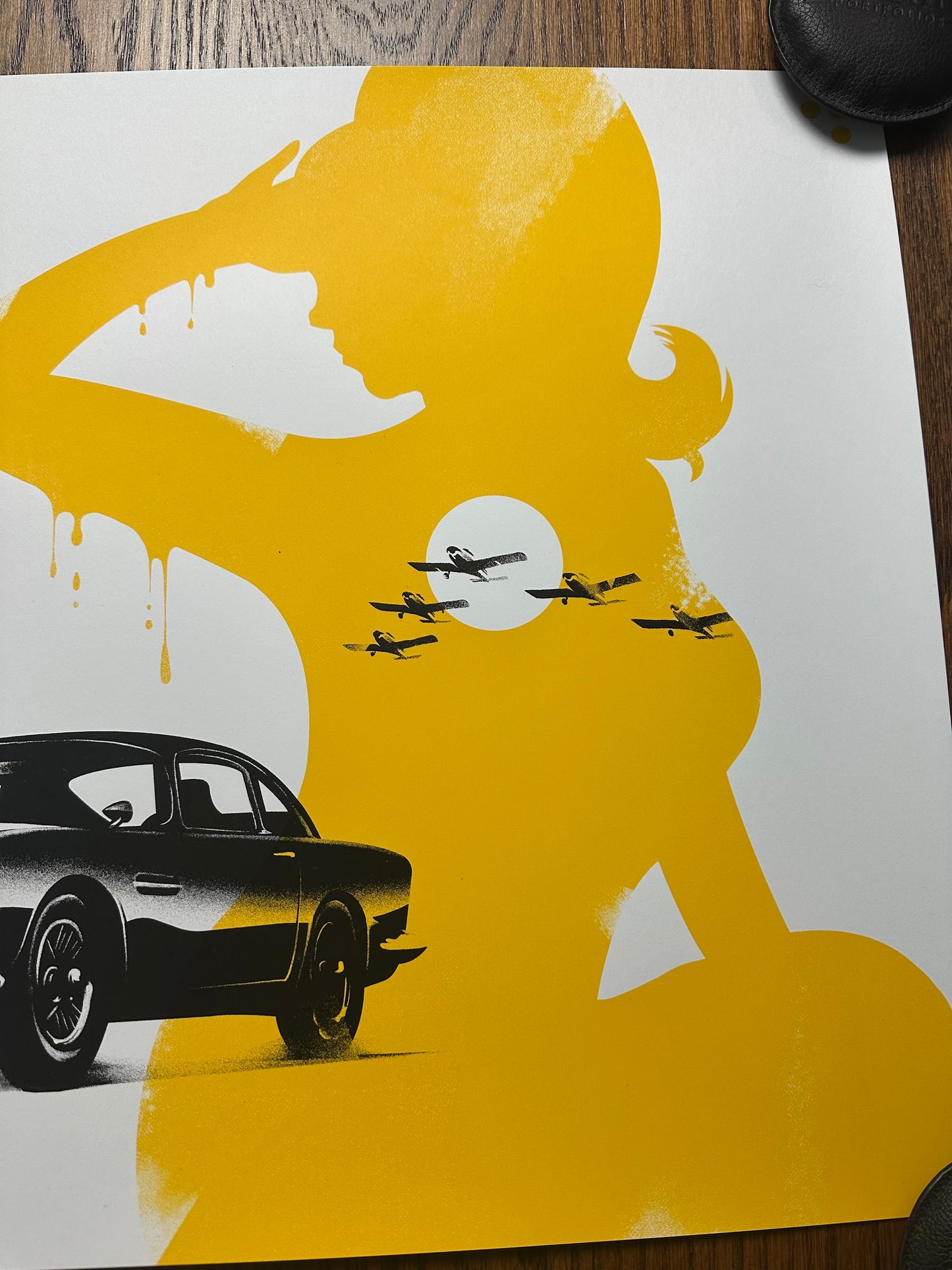 Lyndon Willoughby – James Bond 007 Goldfinger, 24 x 18 in, art print, image 4