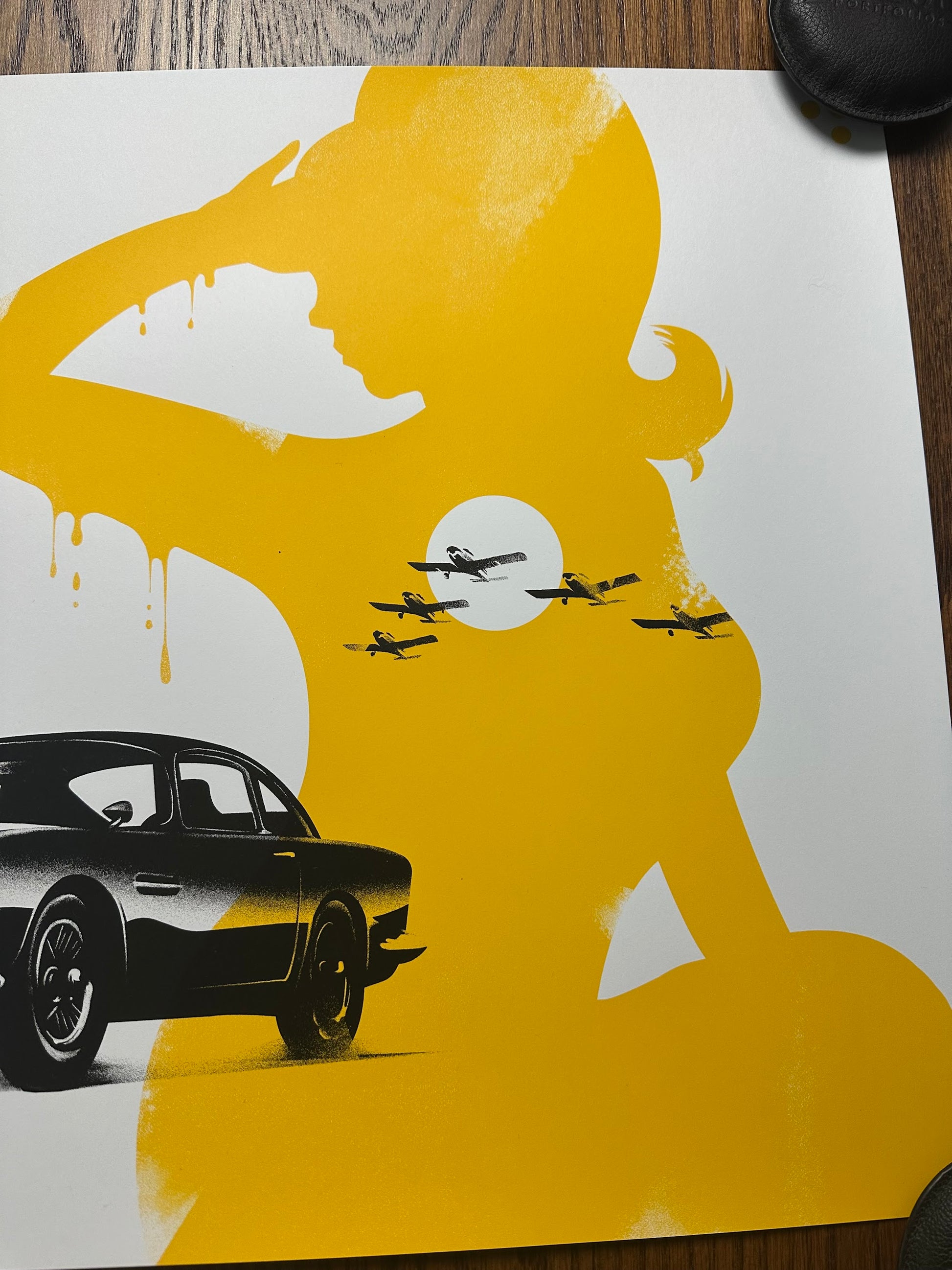 Lyndon Willoughby – James Bond 007 Goldfinger, 24 x 18 in, art print, image 4