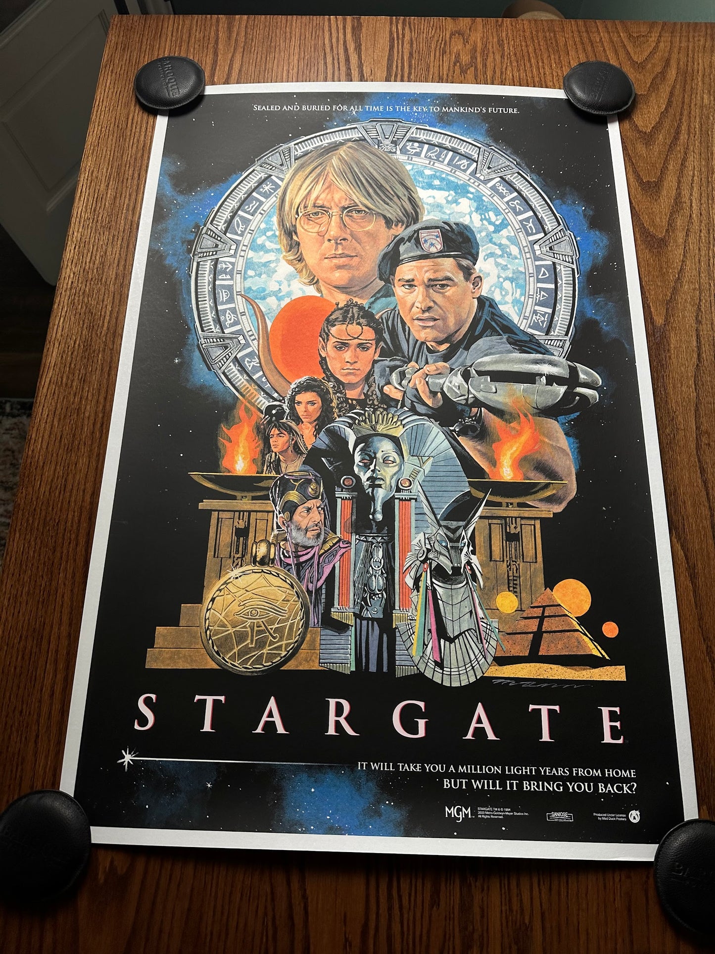 Paul Mann – Stargate, 24 x 36 in, poster