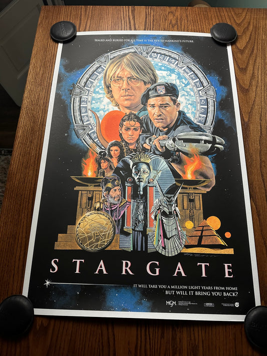 Paul Mann – Stargate, 24 x 36 in, poster