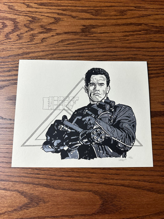 New Flesh – The Terminator, 10 x 8 in, art print
