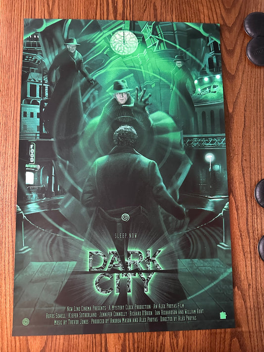 Ann Bembi – Dark City, 24 x 36 in, poster