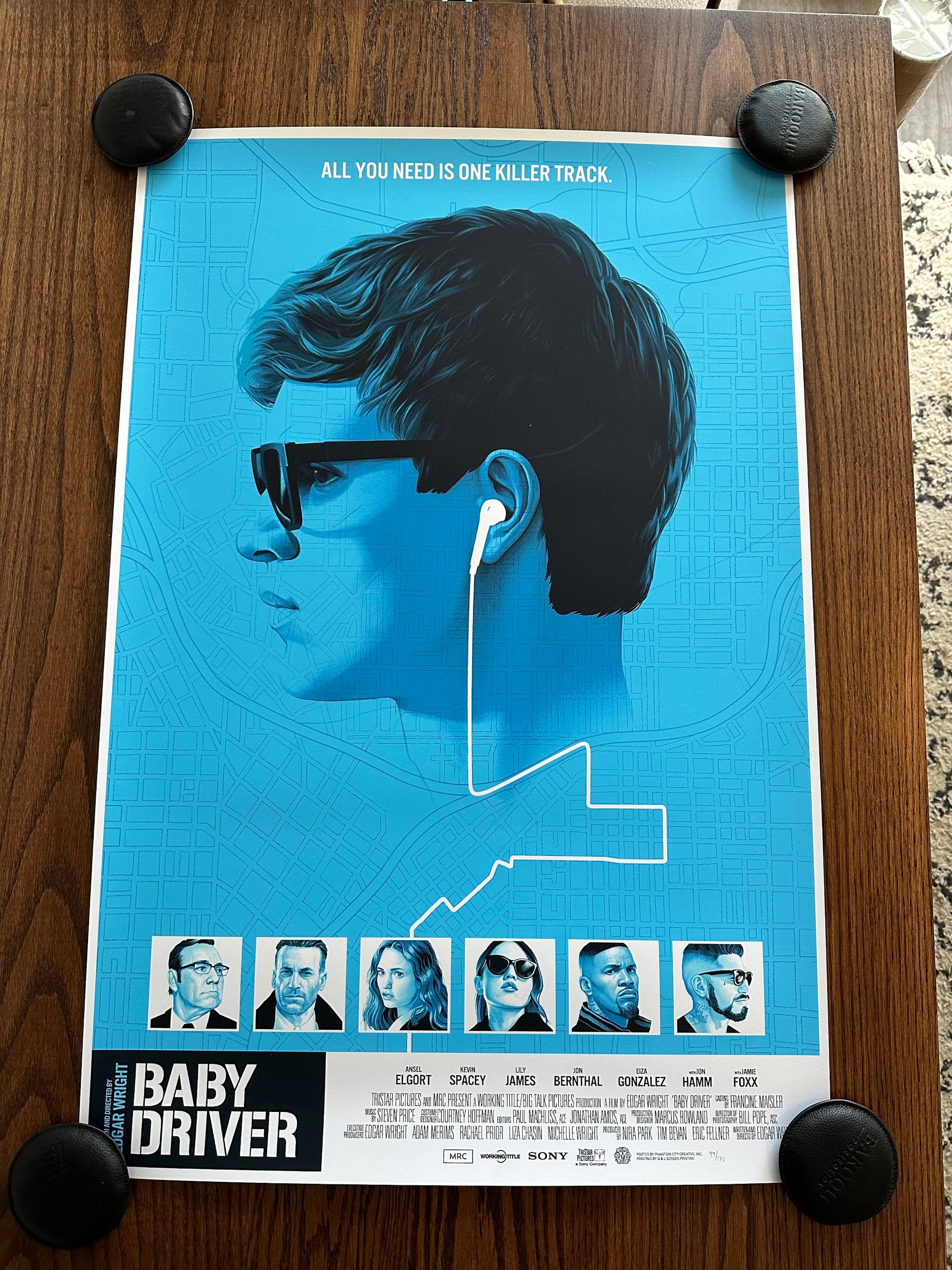 Phantom City Creative – Baby Driver Variant, 24 x 36 in, poster, image 5