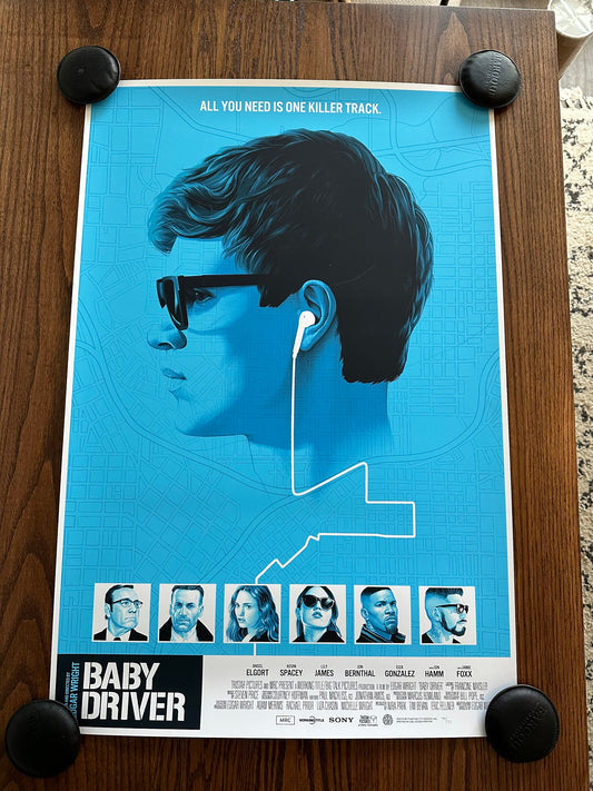 Phantom City Creative – Baby Driver Variant, 24 x 36 in, poster, image 5