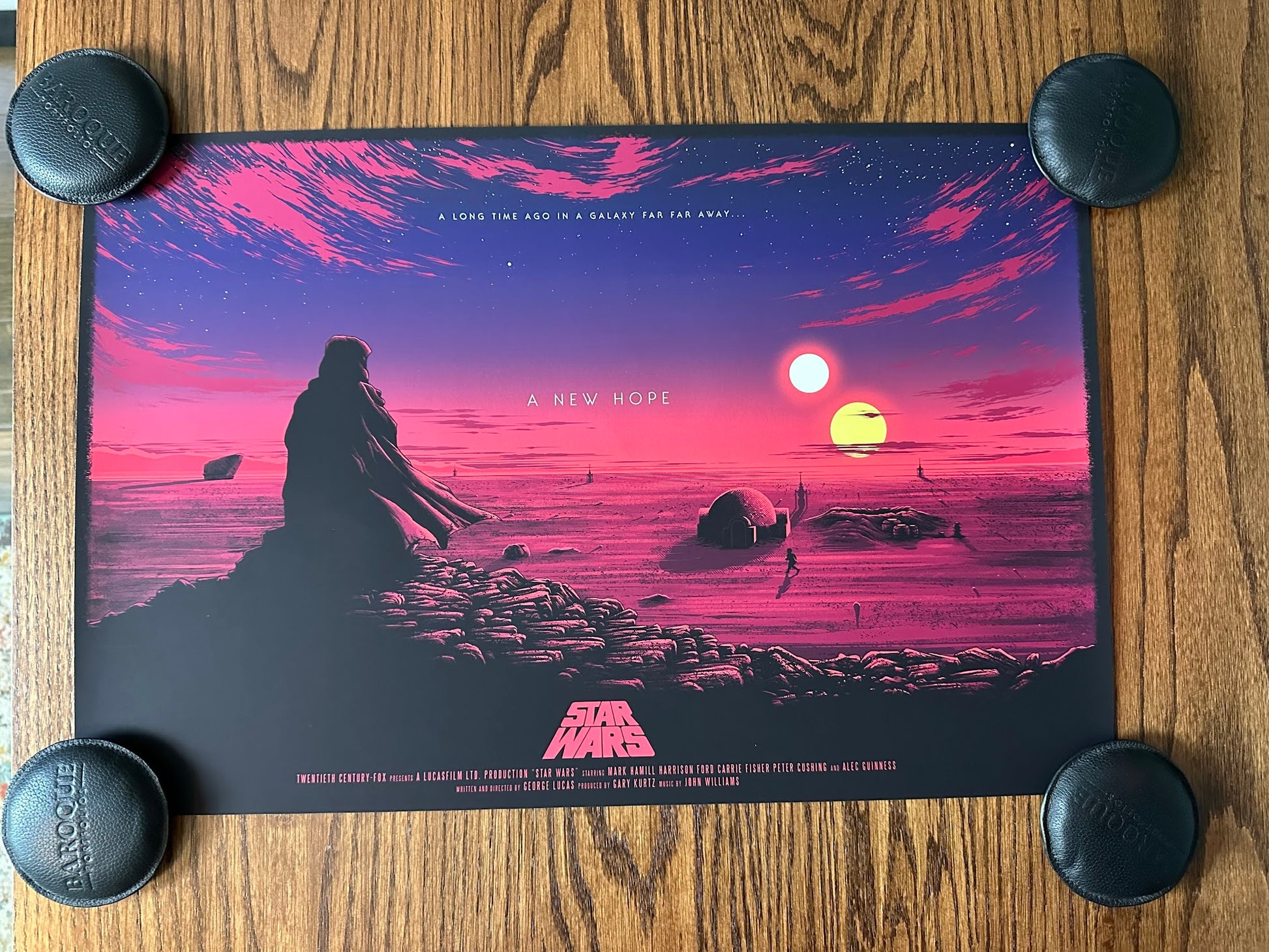 Sam Mayle - Star Wars New Hope 24x16 movie poster