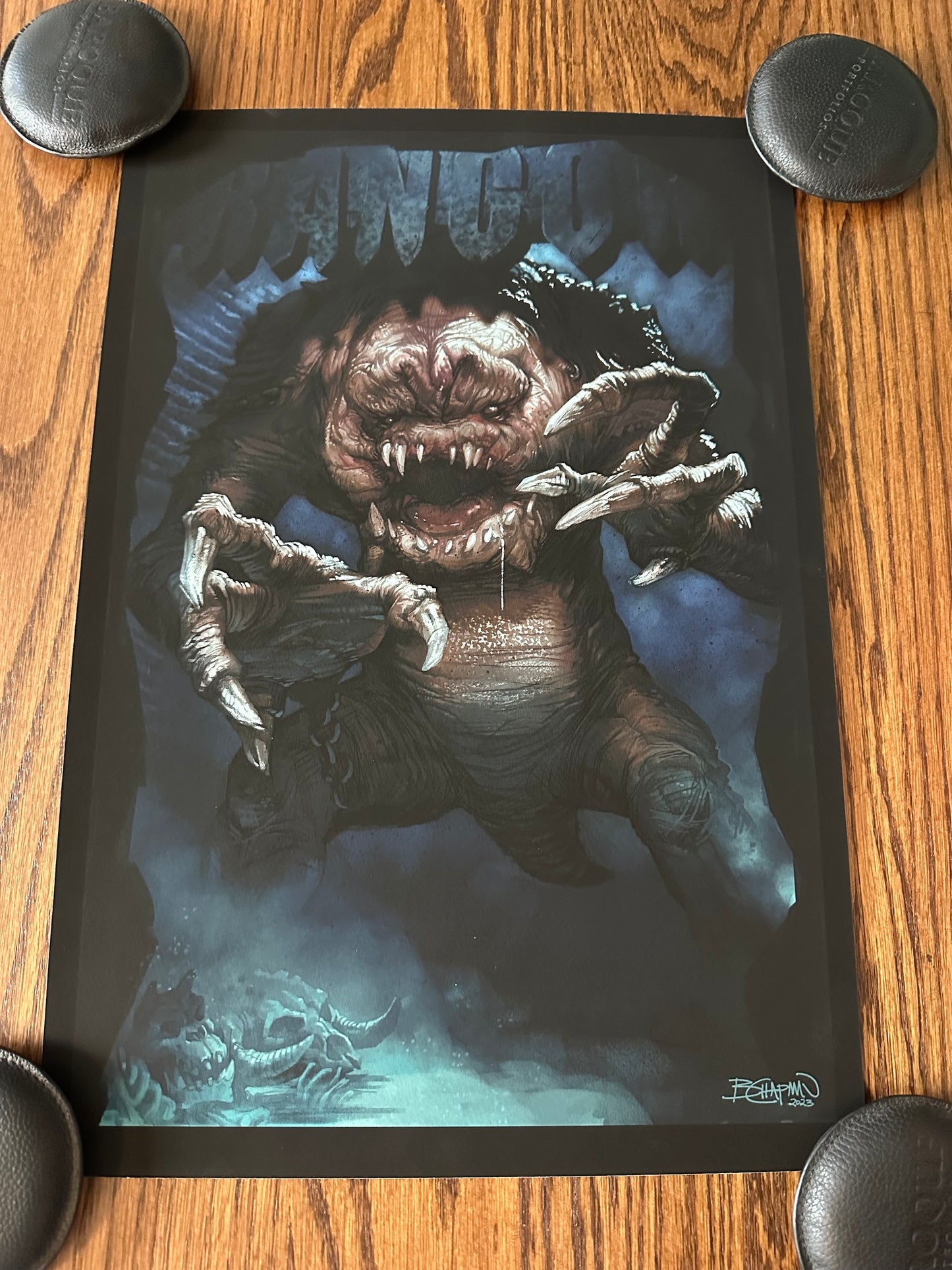 Barrett Chapman – Rancor Portrait, 13 x 19 in, art print