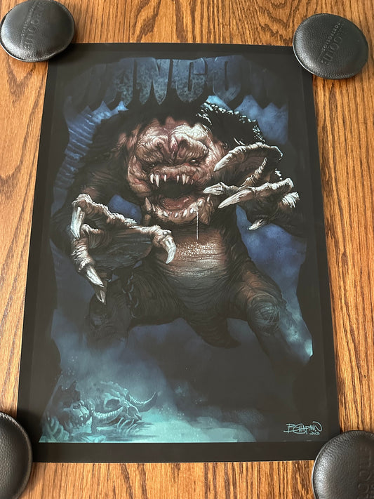Barrett Chapman – Rancor Portrait, 13 x 19 in, art print
