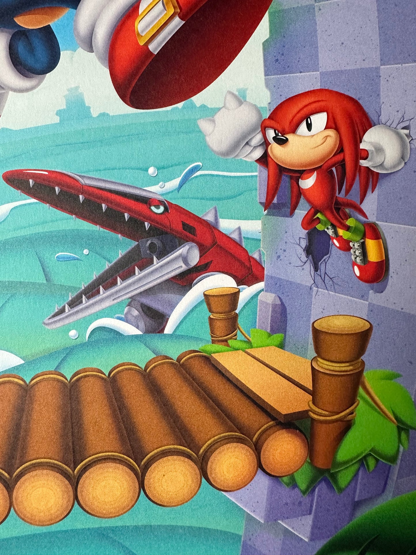 Mark Hughes – Sonic Superstars, 16 x 24 in, art print, image 4