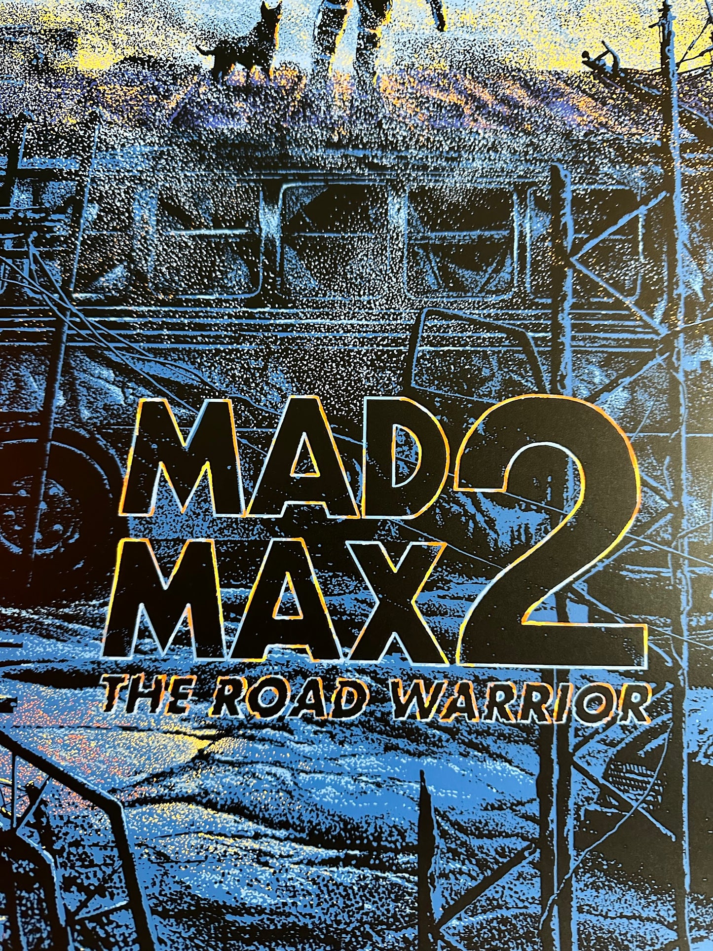 Kilian Eng – Mad Max 2 Road Warrior, 24 x 36 in, poster, image 2