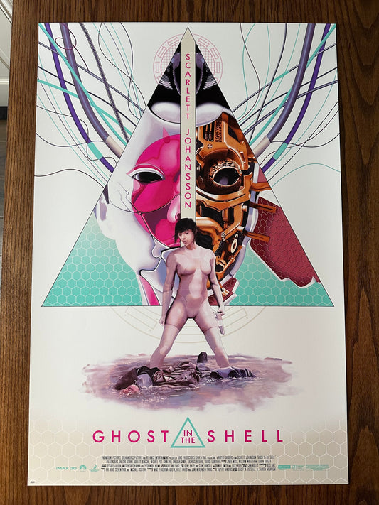 Alberto Reyes – Ghost in the Shell, 24 x 36 in, poster