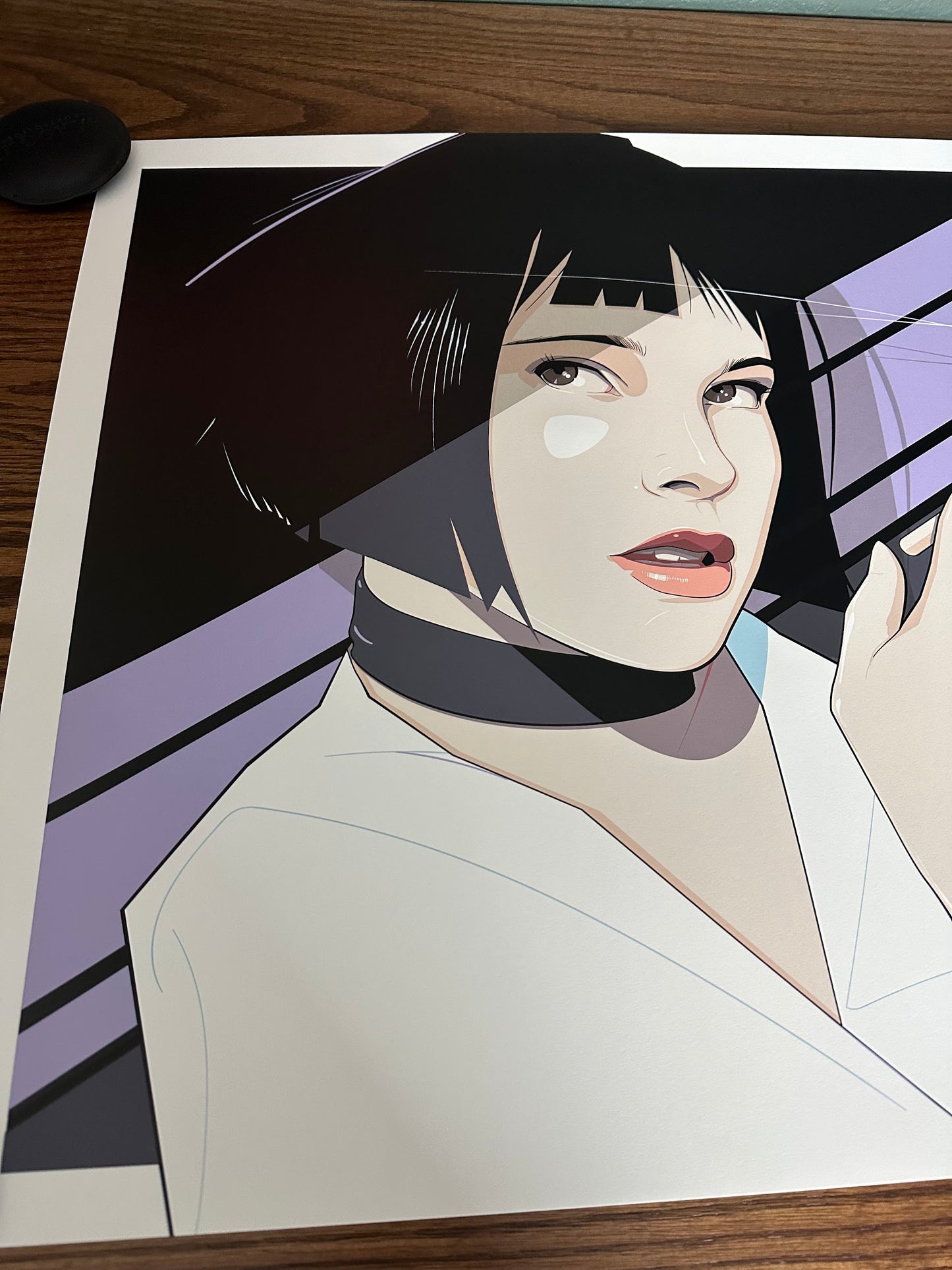 Craig Drake – Leon the Professional "Mathilda" Portrait, 36 x 24 in, poster, image 4