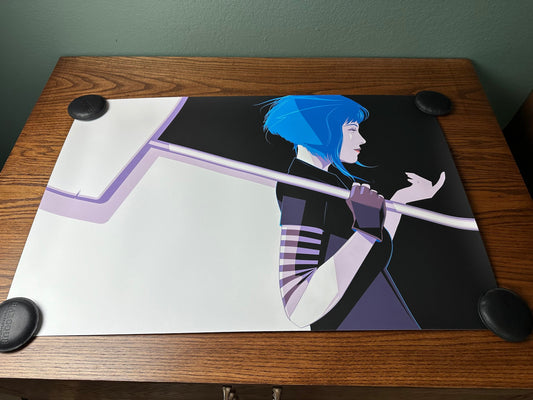 Craig Drake – Scott Pilgrim "Ramona" Portrait, 36 x 24 in, poster