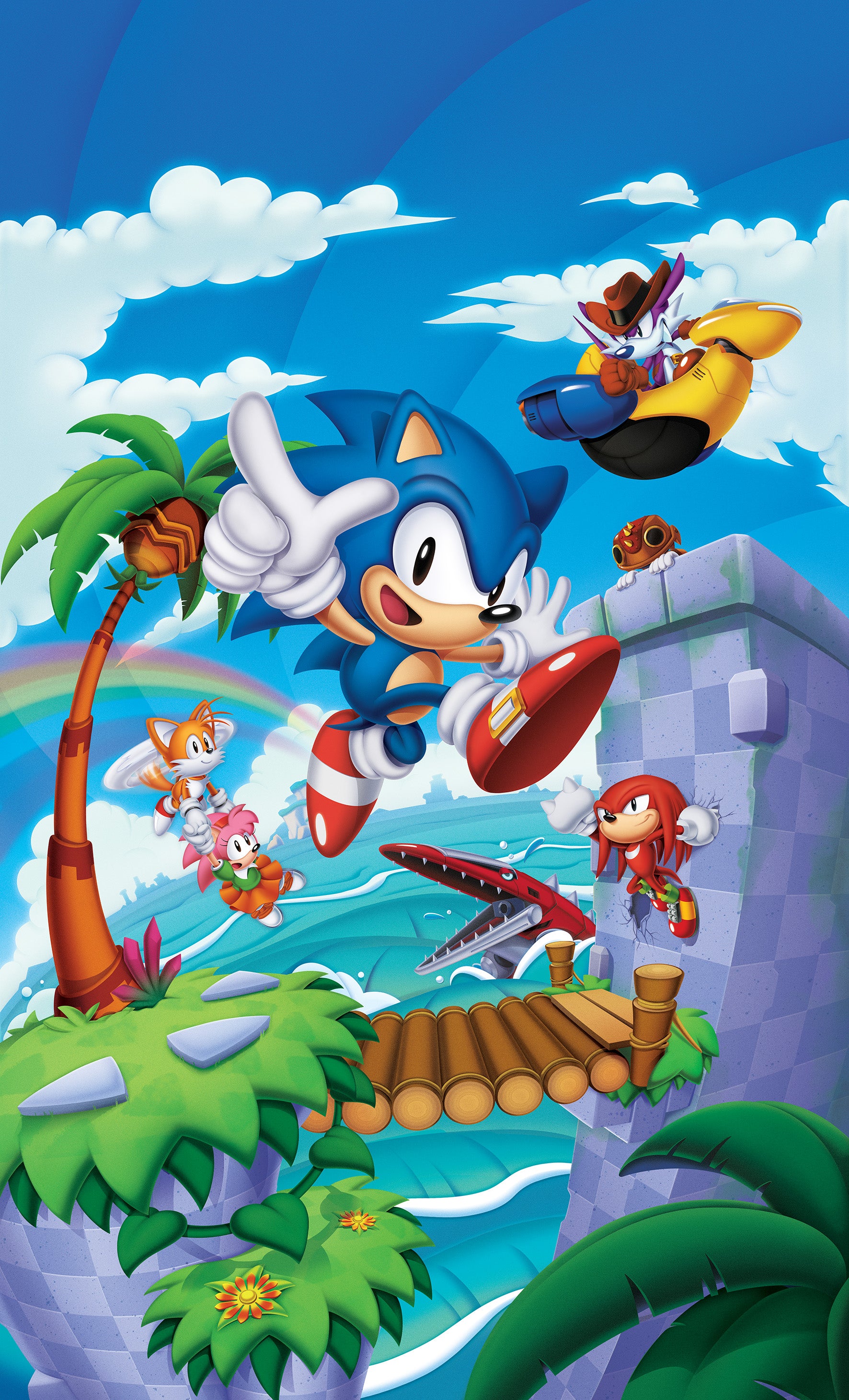 Mark Hughes – Sonic Superstars, 16 x 24 in, art print, image 6