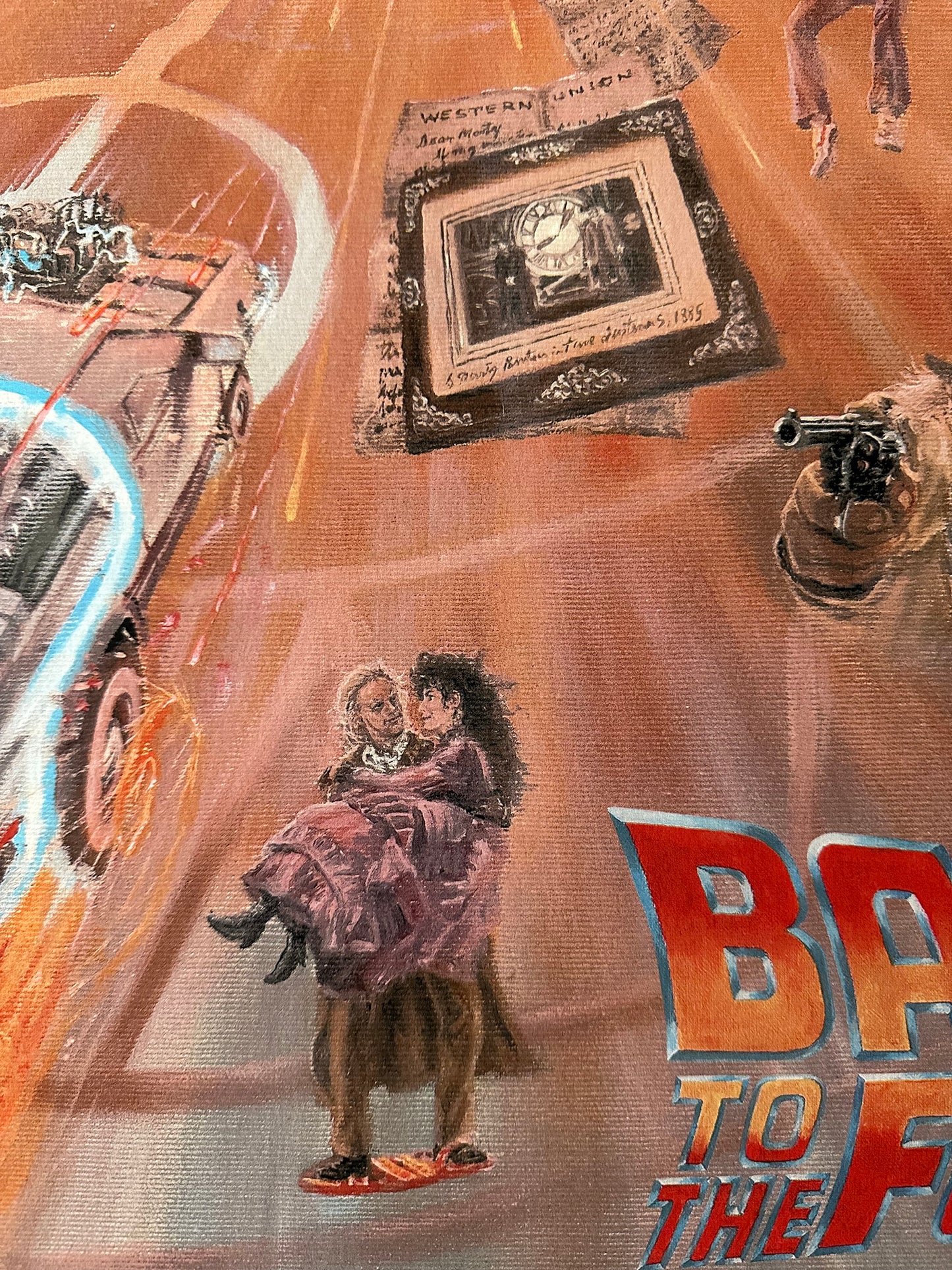 Gustavo Barroni – Back to the Future III, 24 x 36 in, poster, image 6